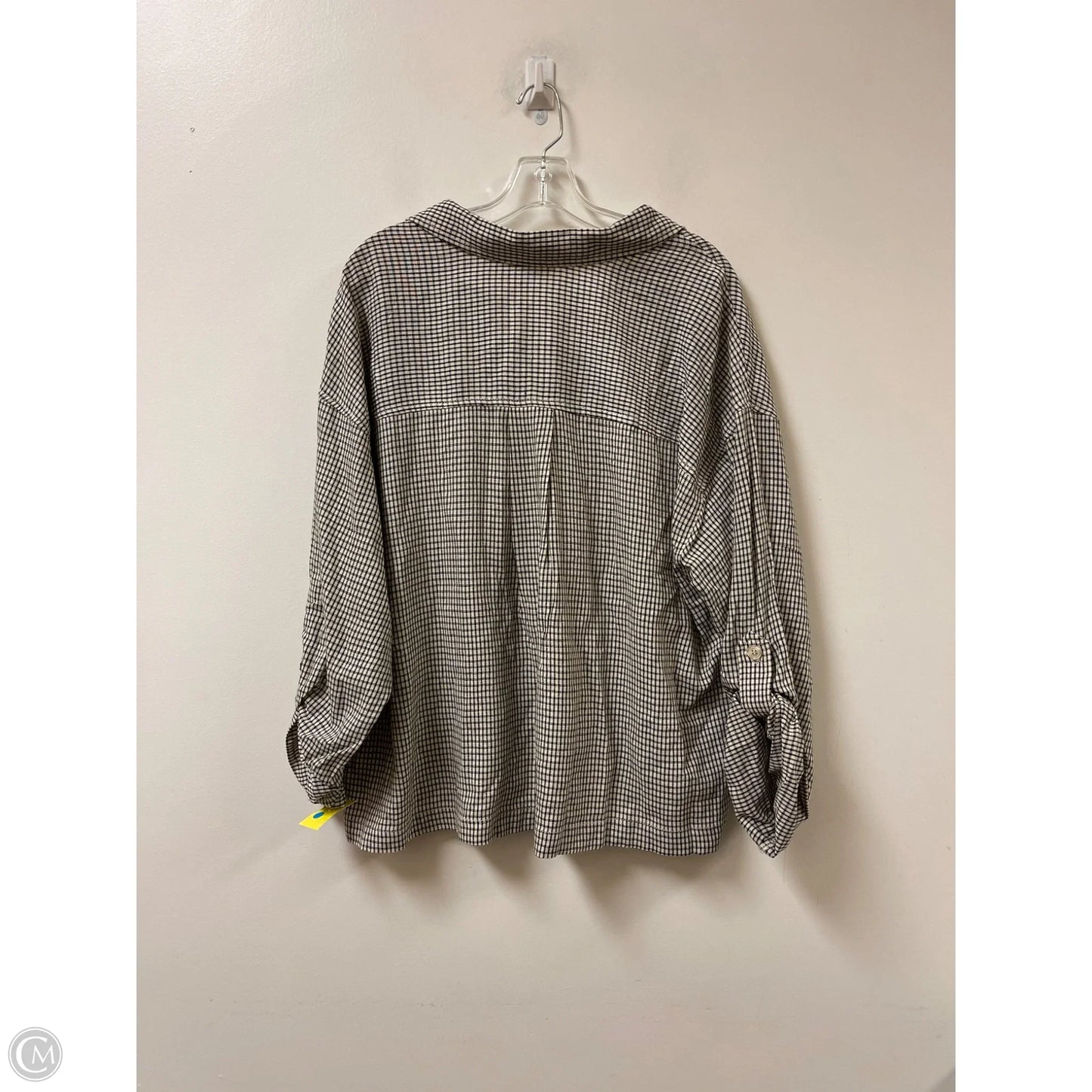 Top Long Sleeve By Max Studio In Black, Size: Xl