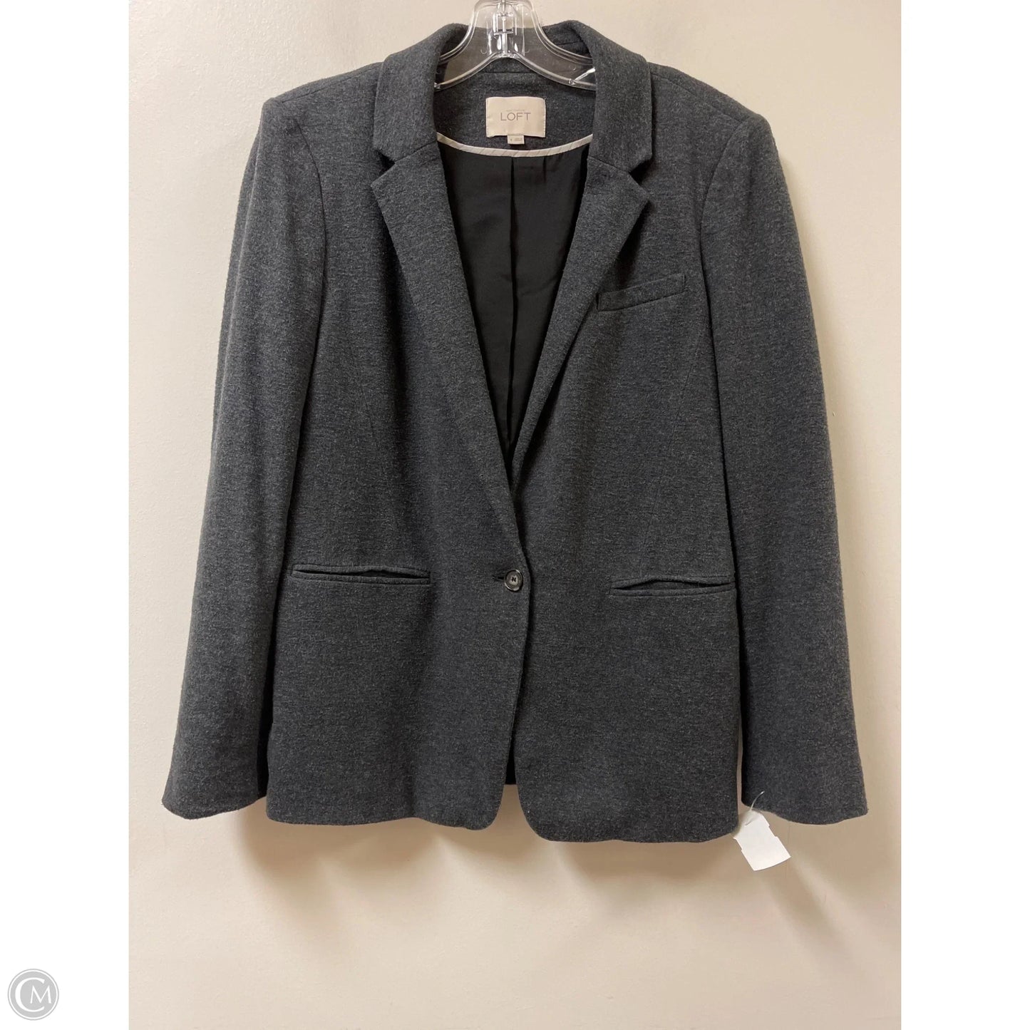 Blazer By Loft In Grey, Size: M