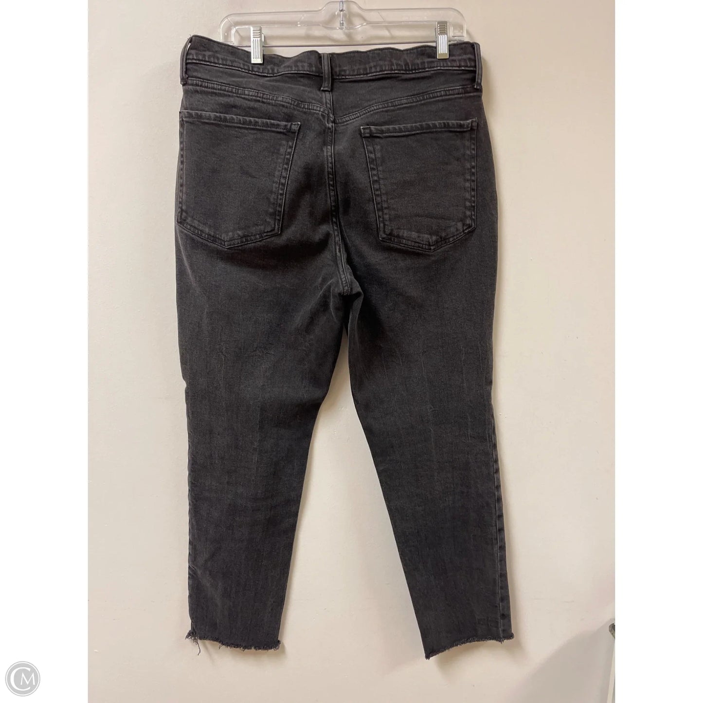 Jeans Straight By Old Navy In Black, Size: 12