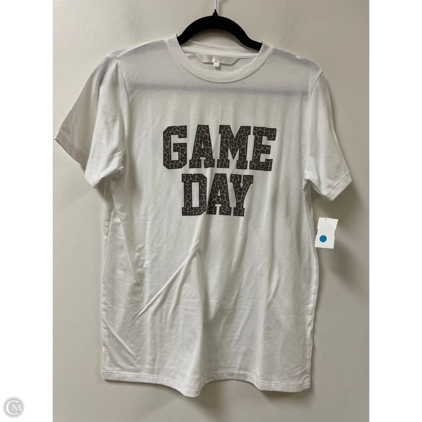 Top Short Sleeve By Clothes Mentor In White, Size: S