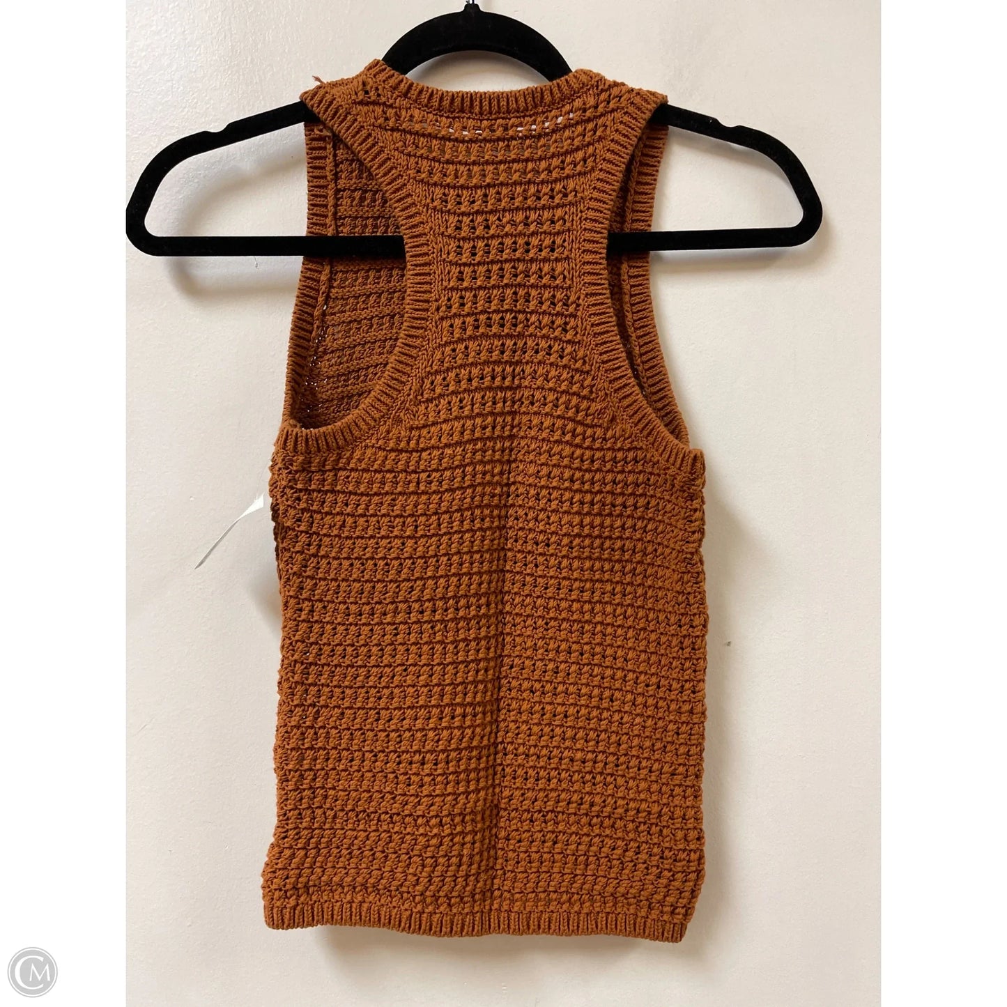 Top Sleeveless By Madewell In Brown, Size: Xs