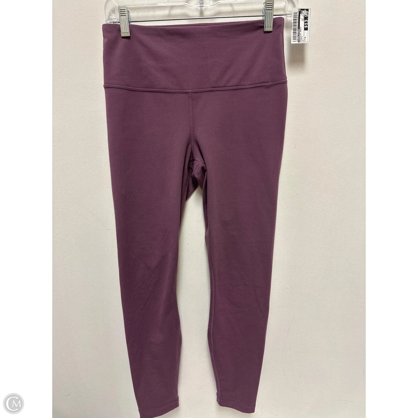 Athletic Pants By Yogalicious In Purple, Size: M