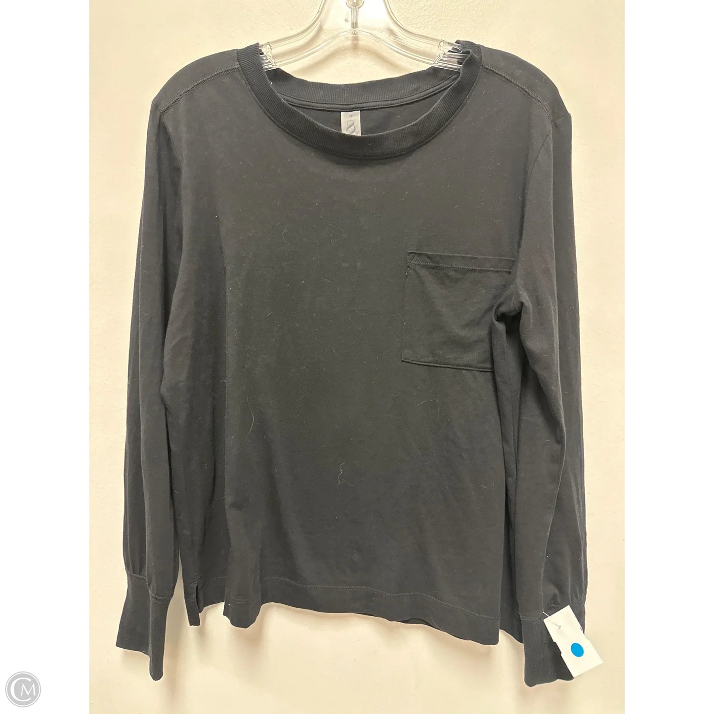 Top Long Sleeve Basic By Lou And Grey In Black, Size: M