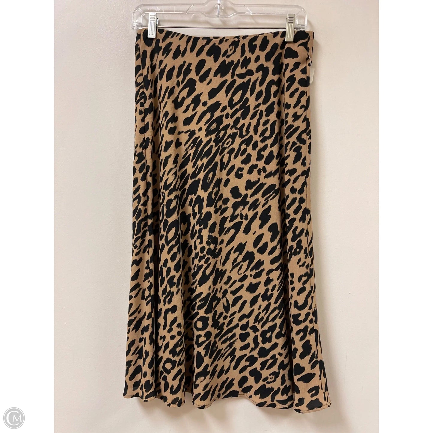Skirt Midi By Banana Republic In Animal Print, Size: 6