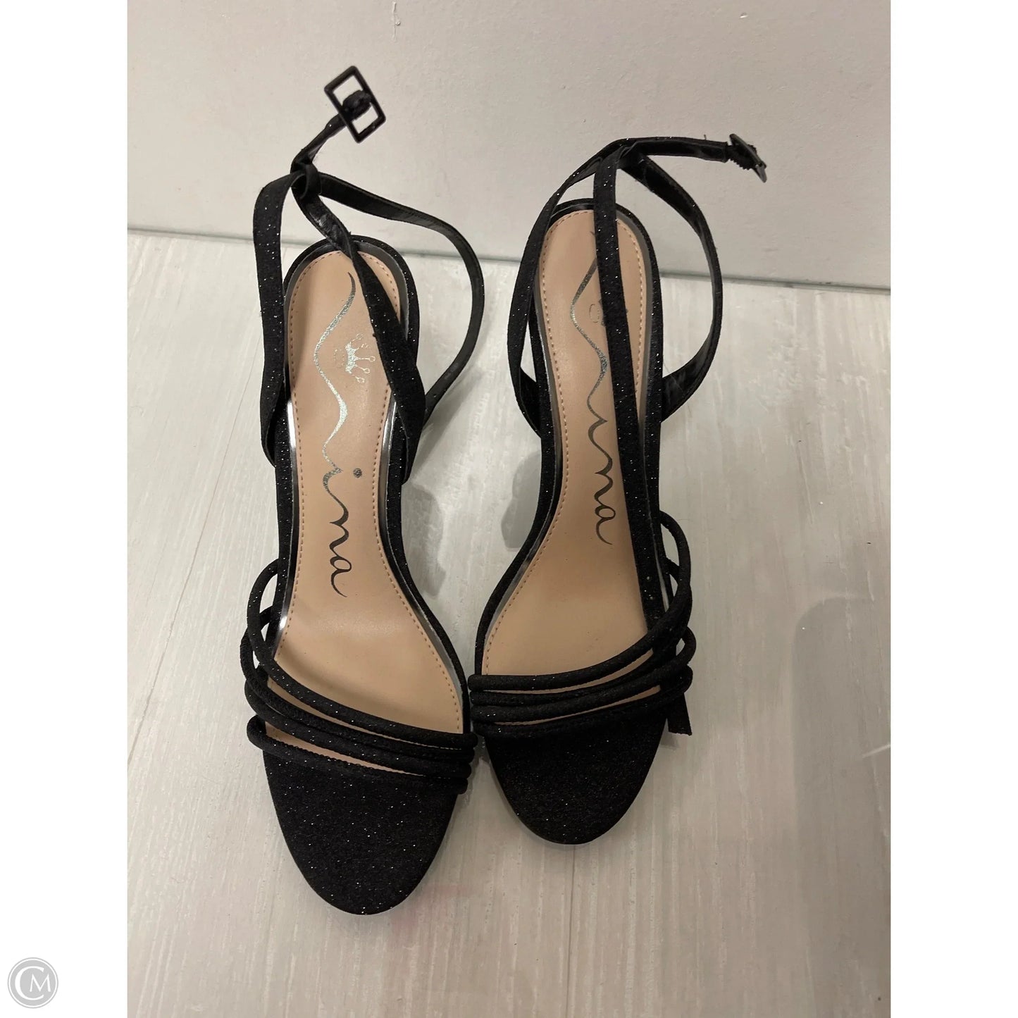 Shoes Heels Stiletto By Nina In Black, Size: 8