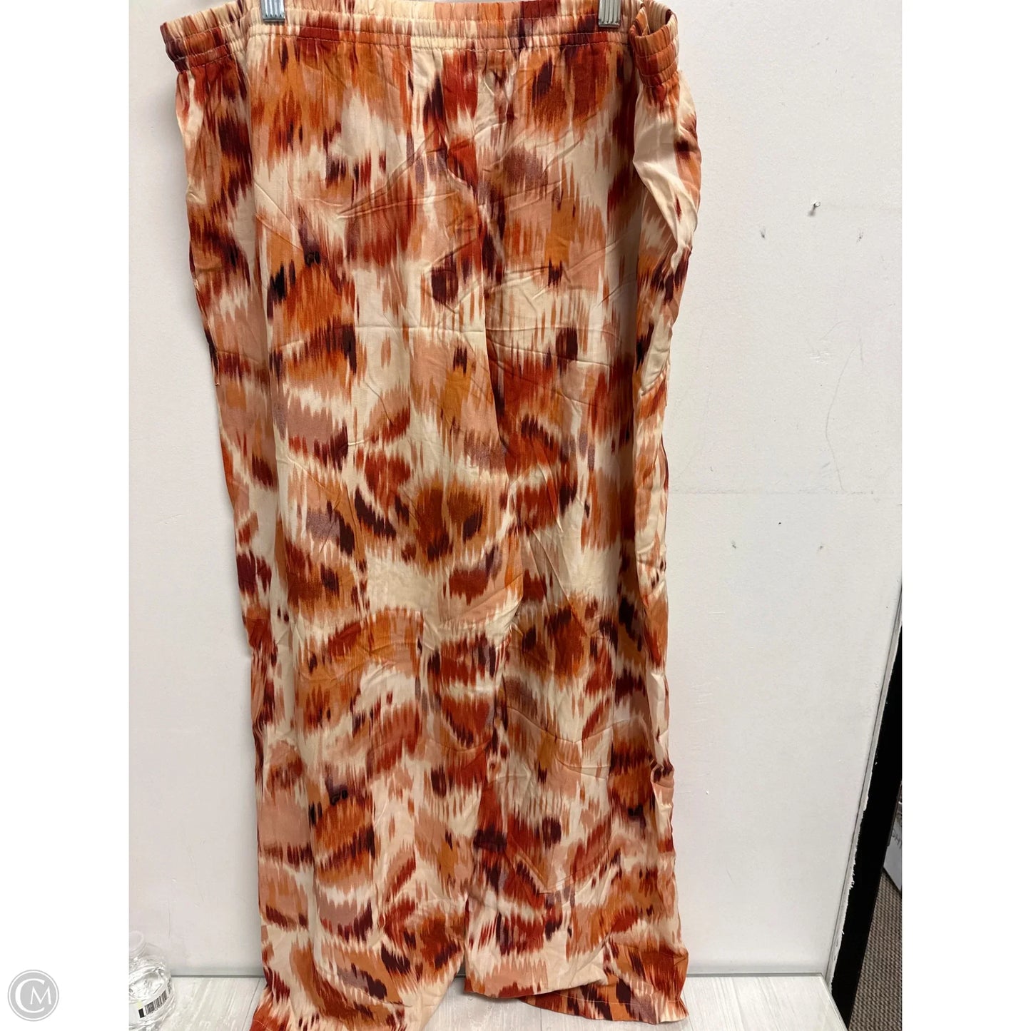 Pants Wide Leg By Black Rainn In Orange, Size: 16