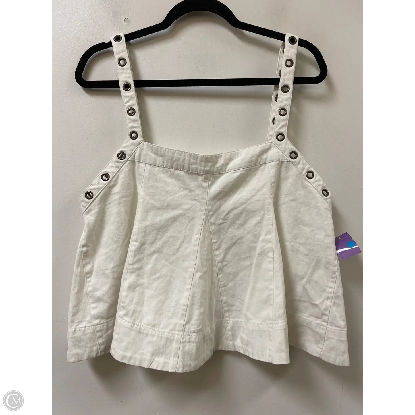Top Sleeveless By Free People In White, Size: M