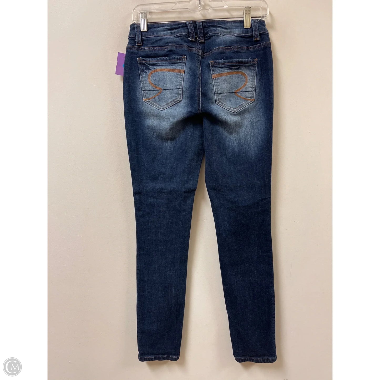 Jeans Skinny By Cato In Blue Denim, Size: 6