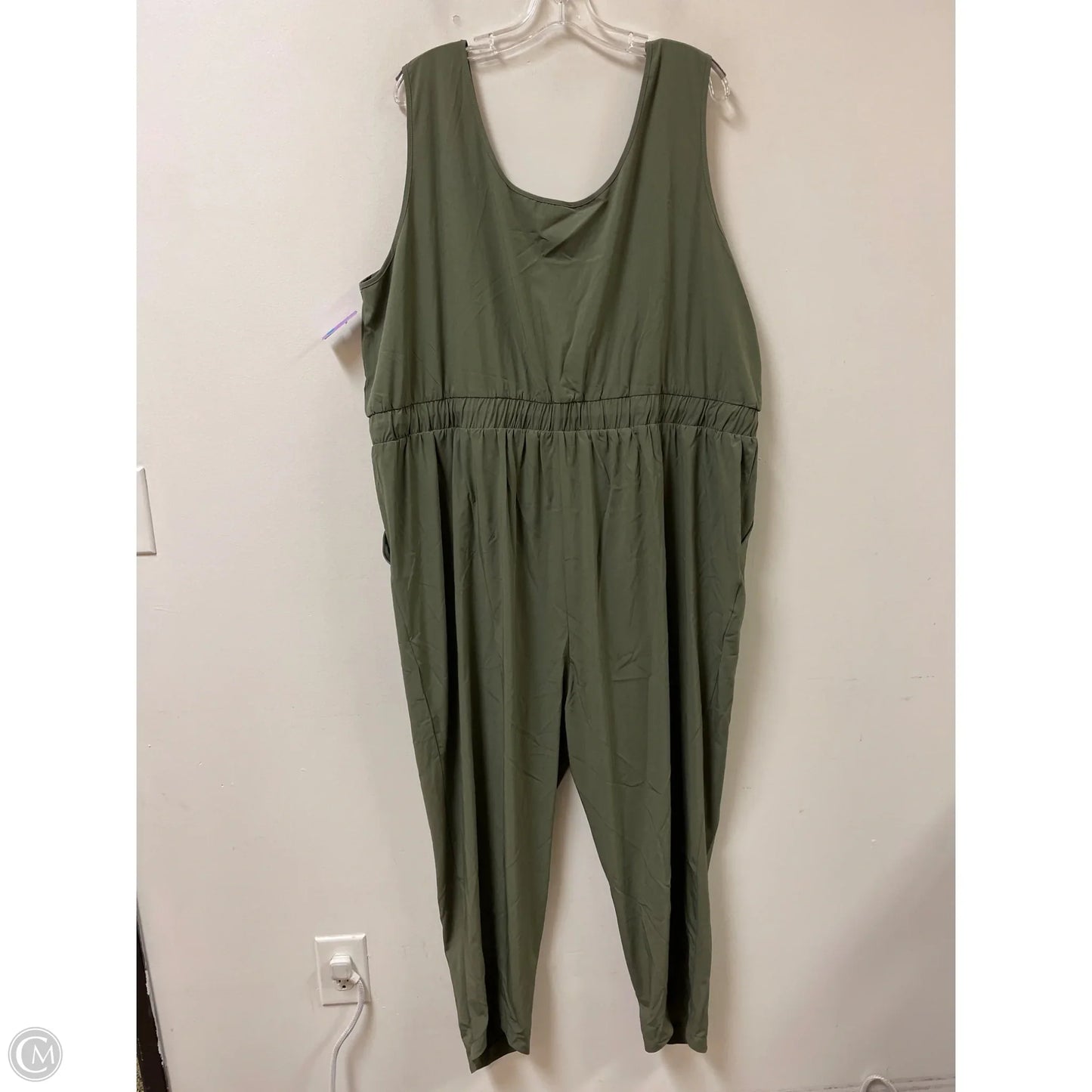 Jumpsuit By Clothes Mentor In Green, Size: 3x