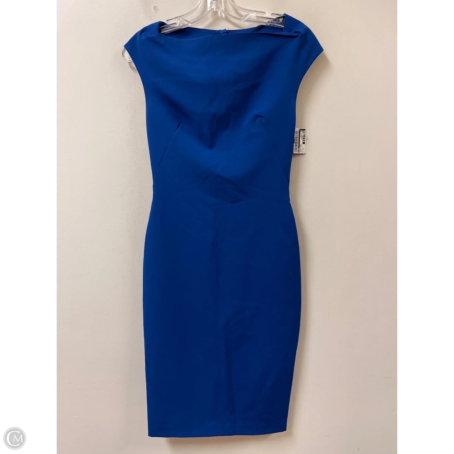 Dress Work By Zara In Blue & Brown, Size: Xs