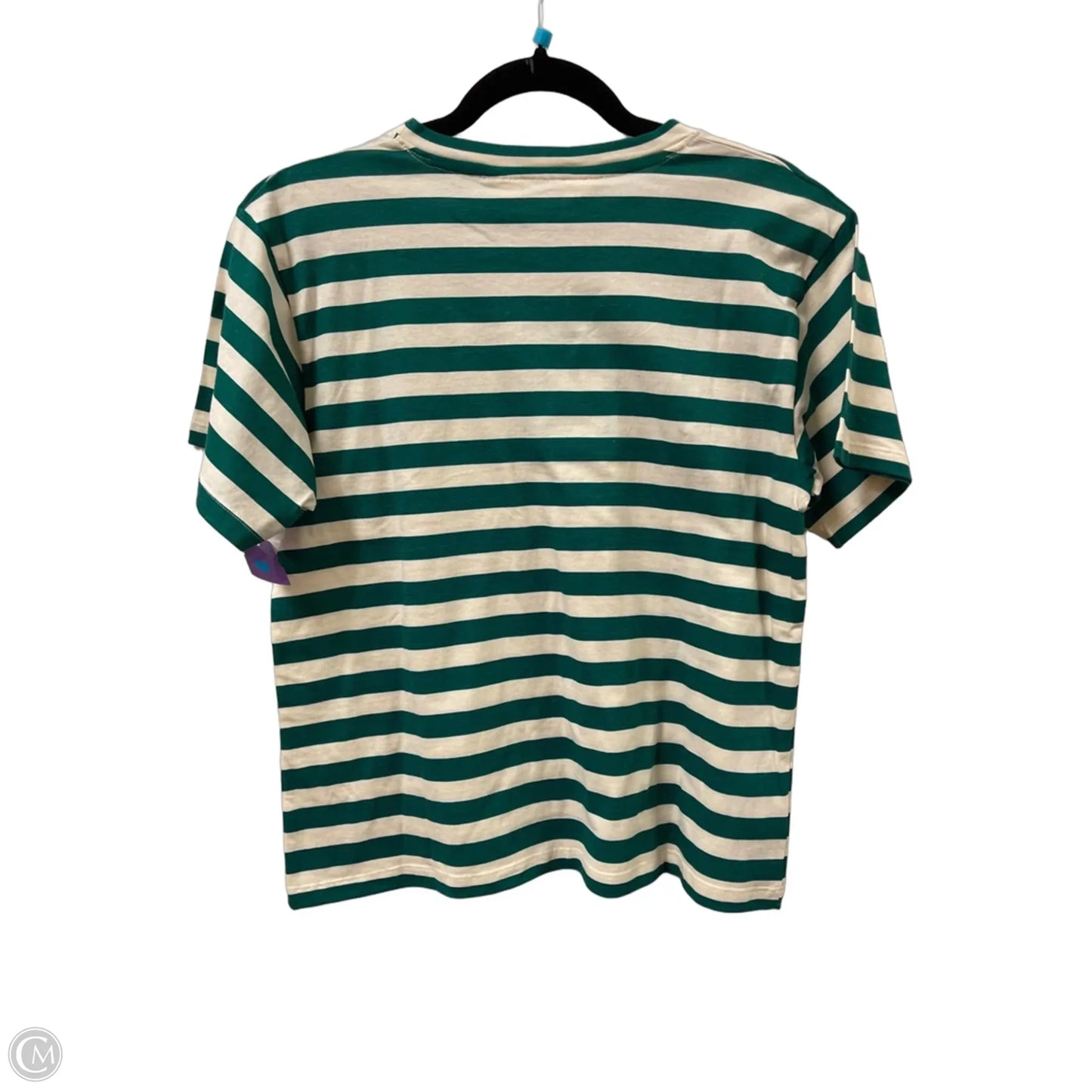 Top Short Sleeve By Clothes Mentor In Striped Pattern, Size: S