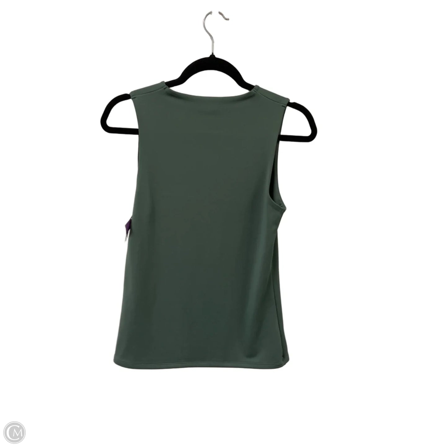 Top Sleeveless By Express In Green, Size: M