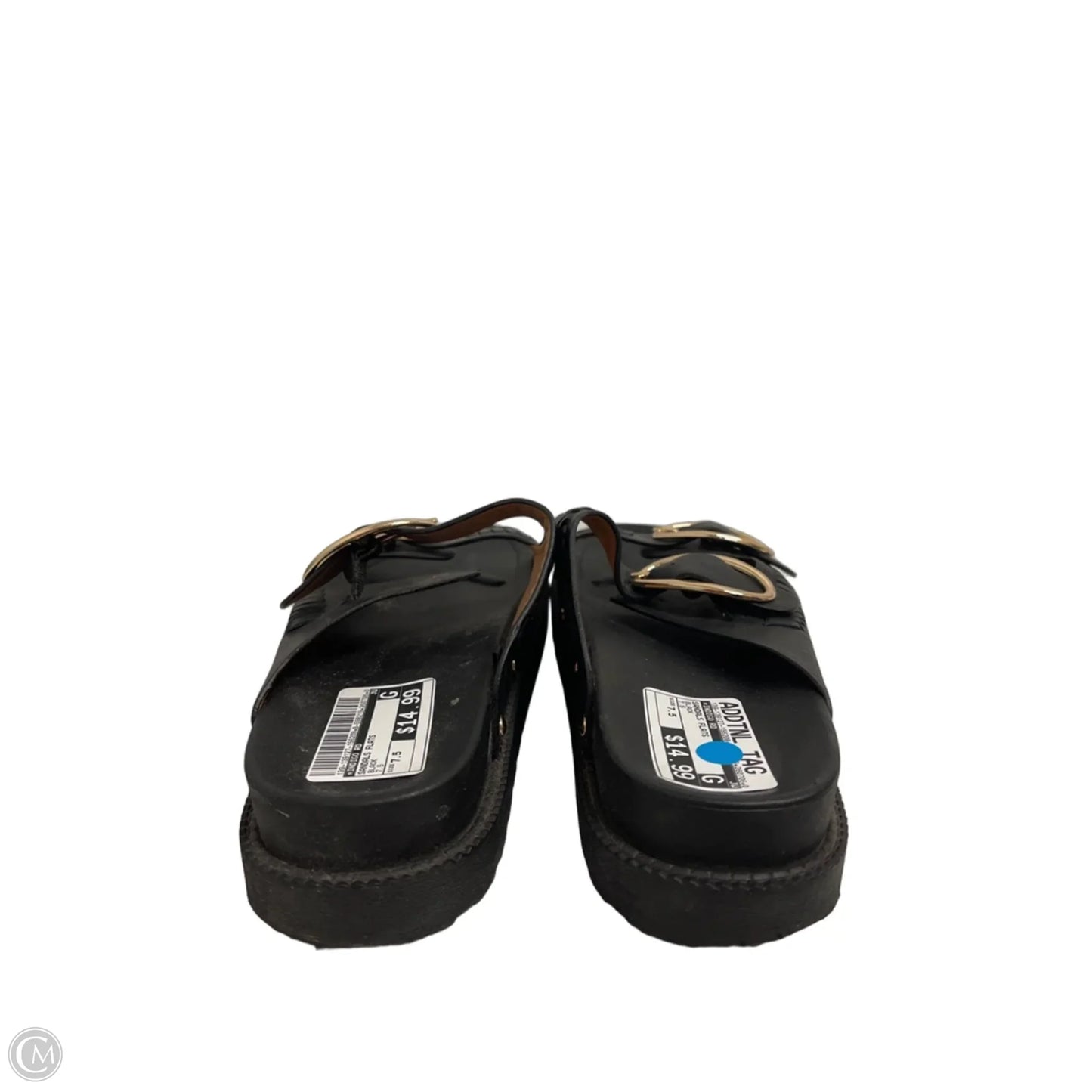 Sandals Flats By Indigo Rd In Black, Size: 7.5