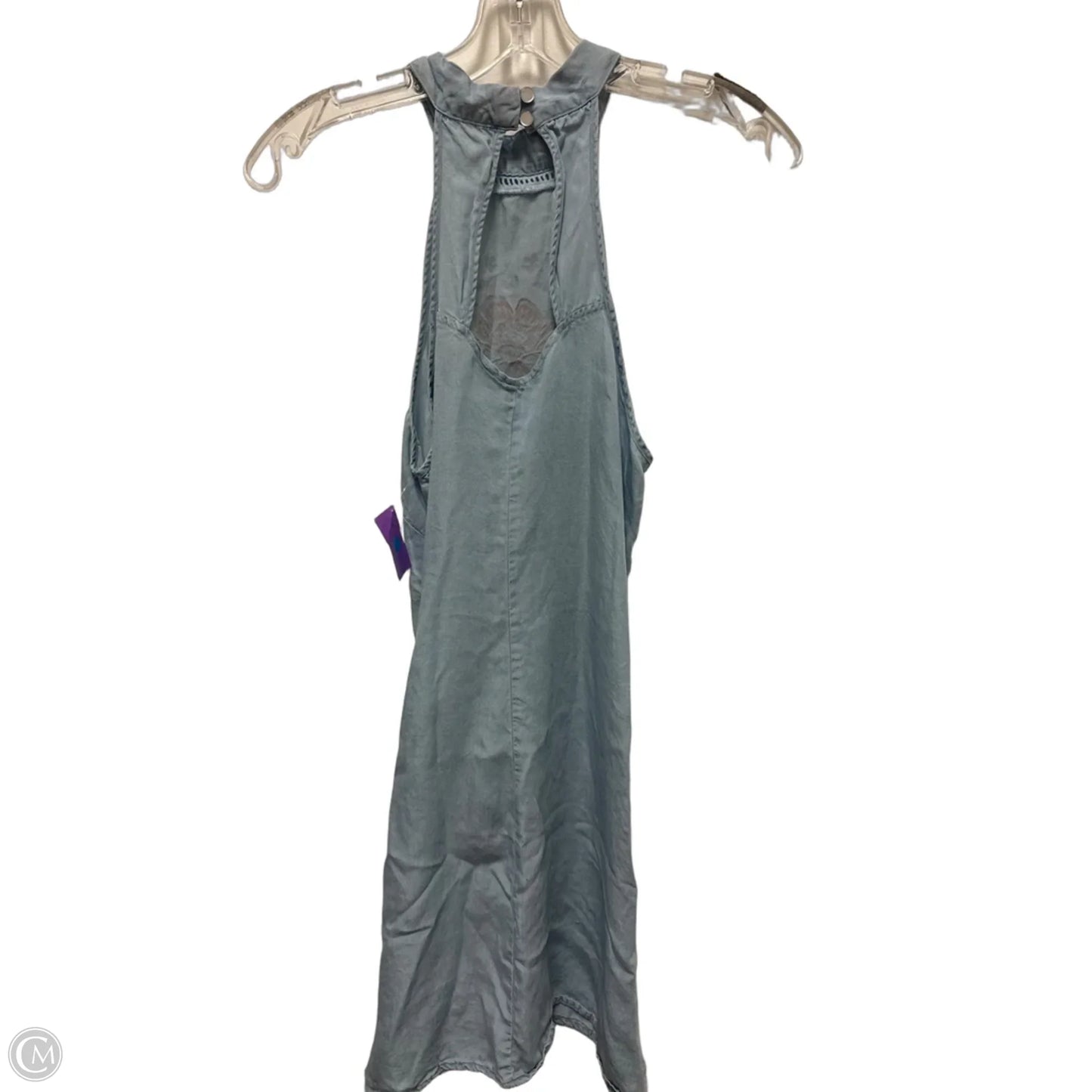 Dress Casual Short By Living Doll In Blue, Size: M