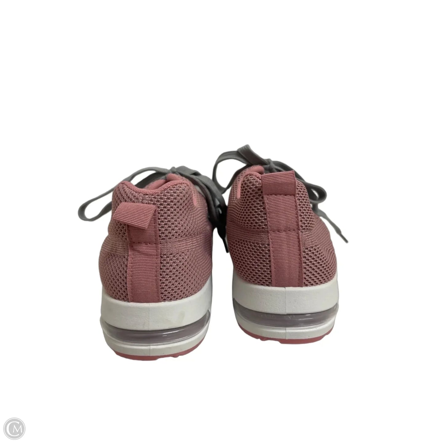 Shoes Athletic By Clothes Mentor In Grey & Pink, Size: 9