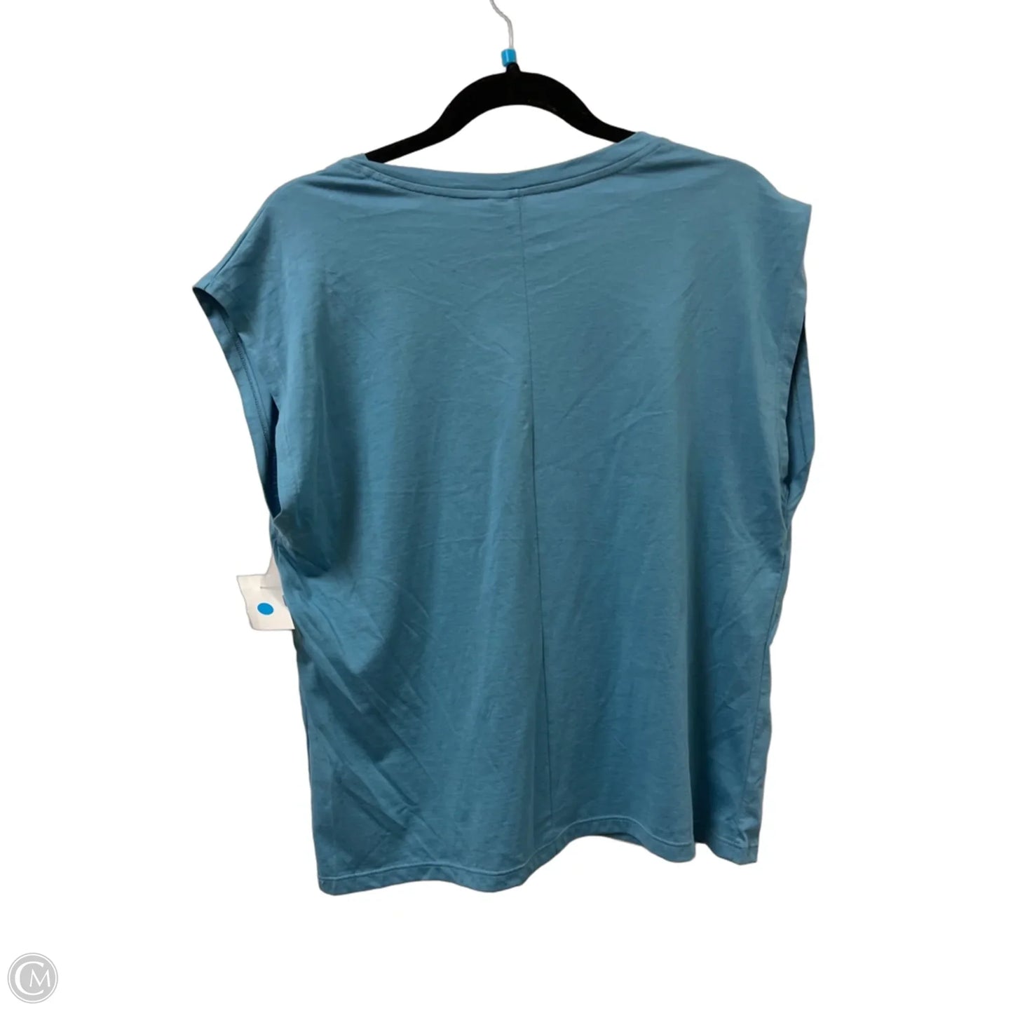 Top Short Sleeve By Nordstrom In Blue, Size: M