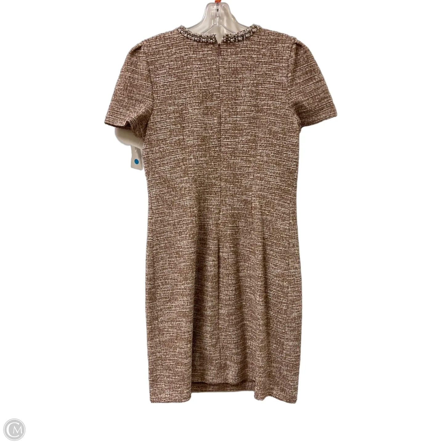 Dress Designer By Karl Lagerfeld In Tan, Size: 0