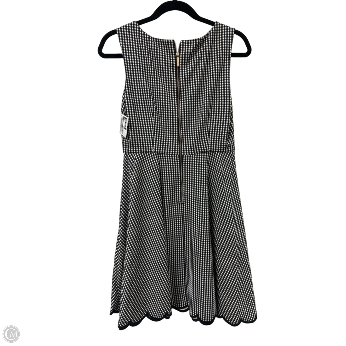 Dress Designer By Kate Spade In Checkered Pattern, Size: S