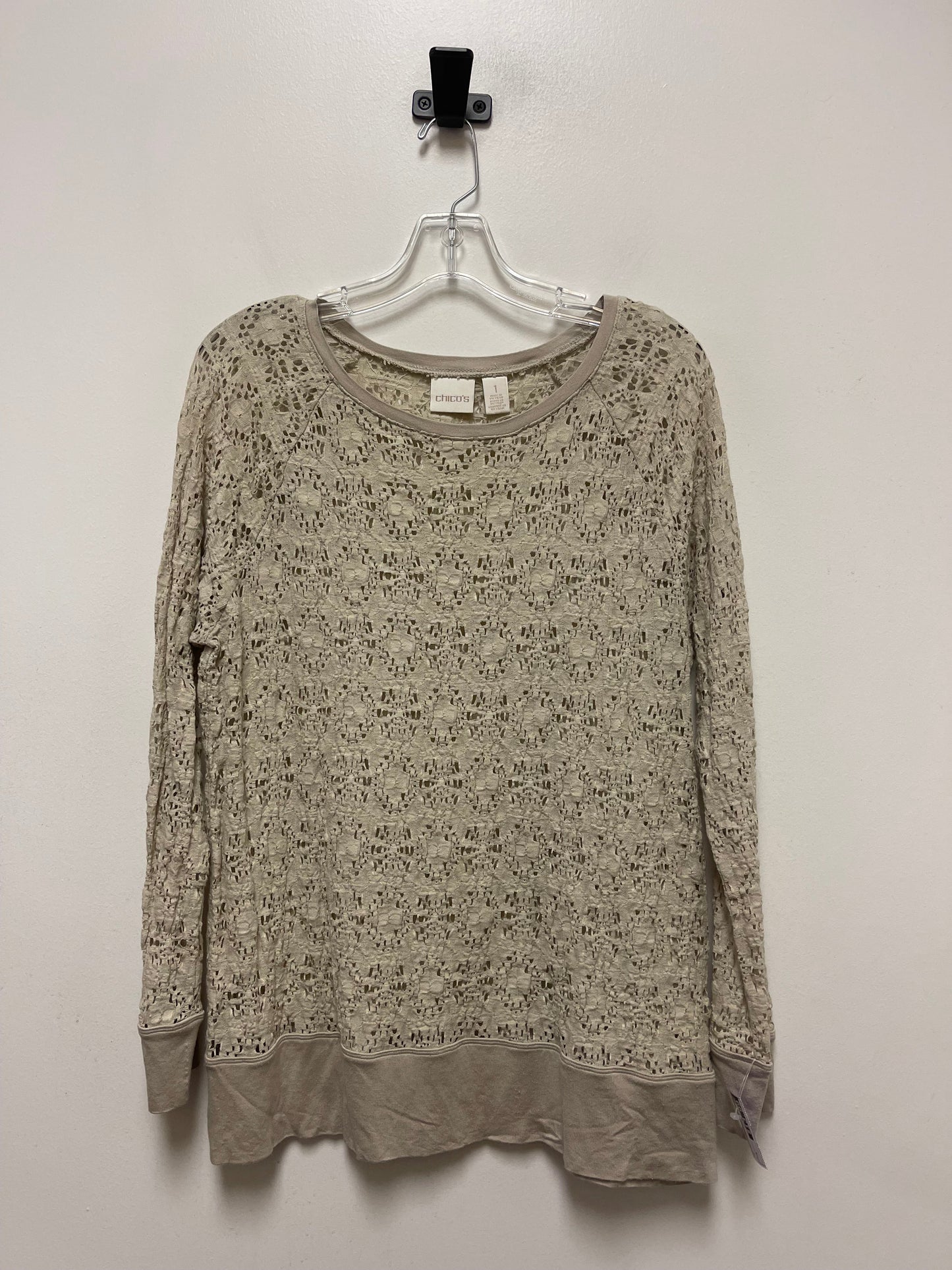 Top Long Sleeve By Chicos Size: M