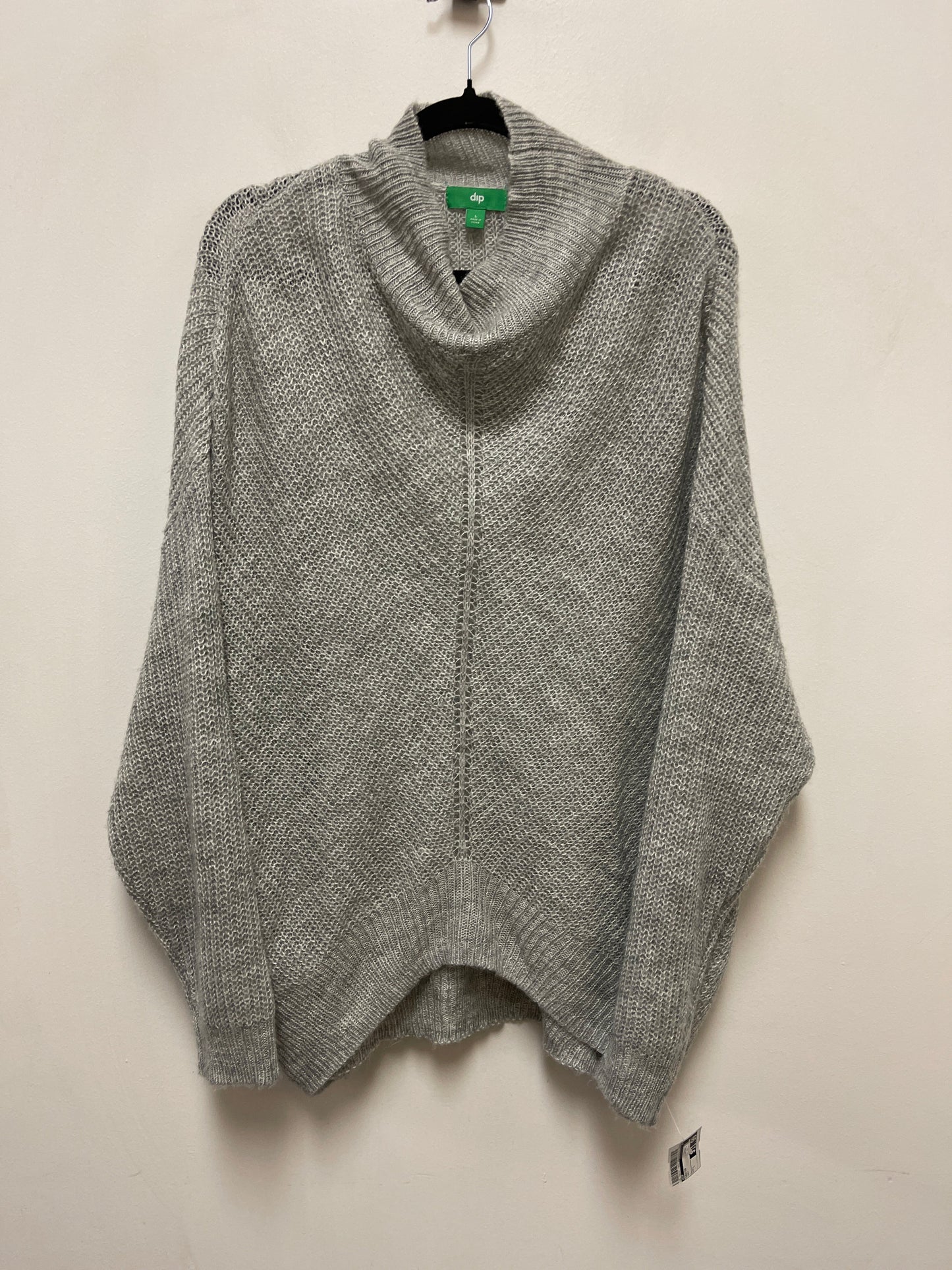 Sweater By Dip In Grey, Size: L
