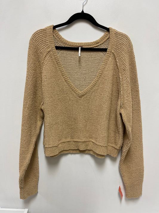 Sweater By Free People In Yellow, Size: M