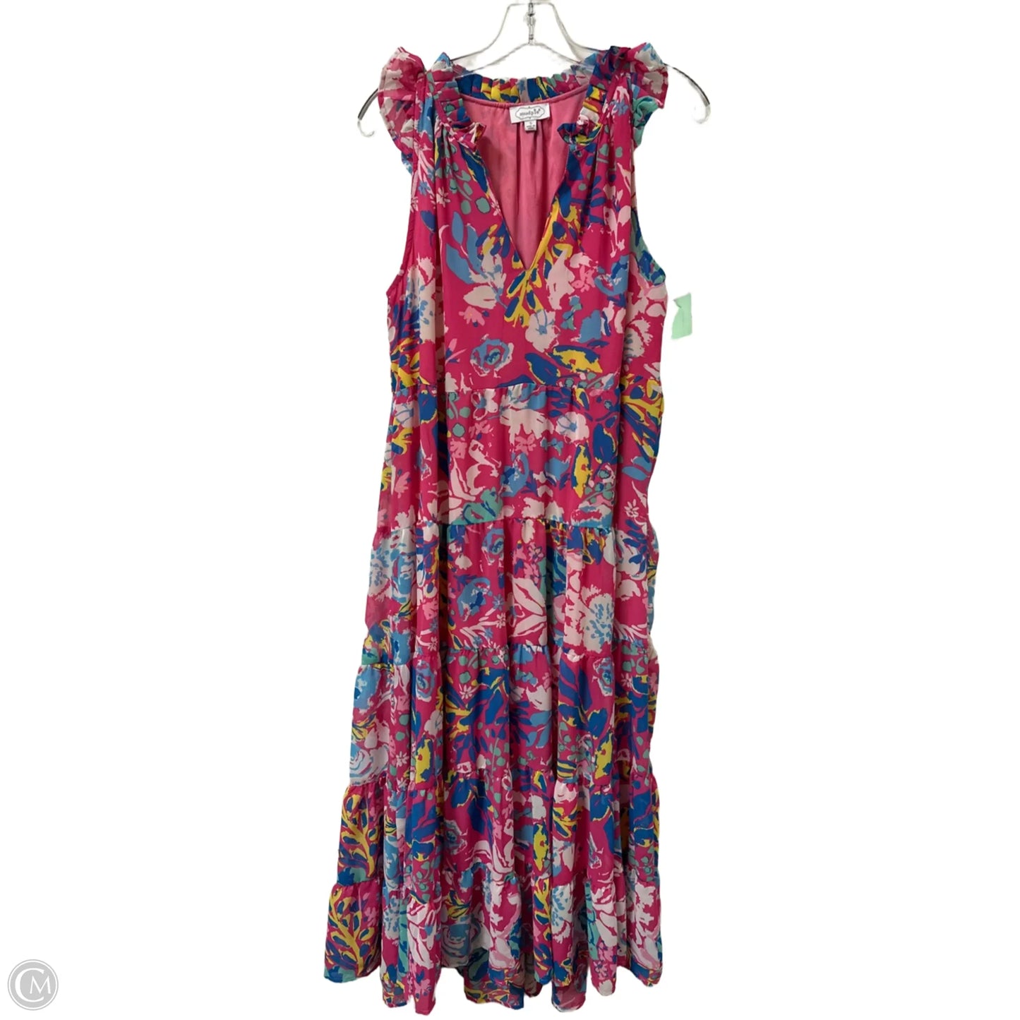 Dress Casual Maxi By Mudpie In Pink, Size: S