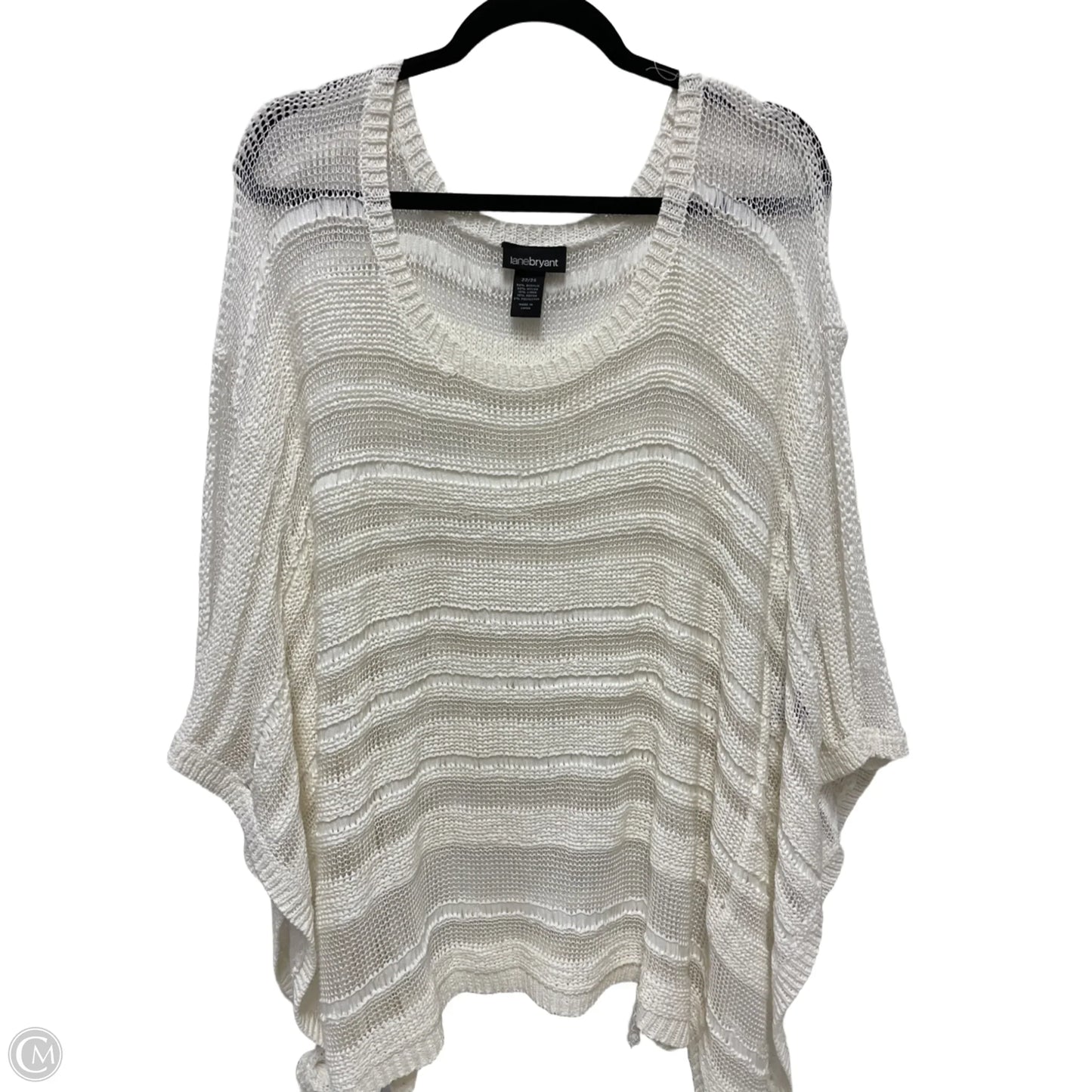 Shawl By Lane Bryant In Cream, Size: 3x