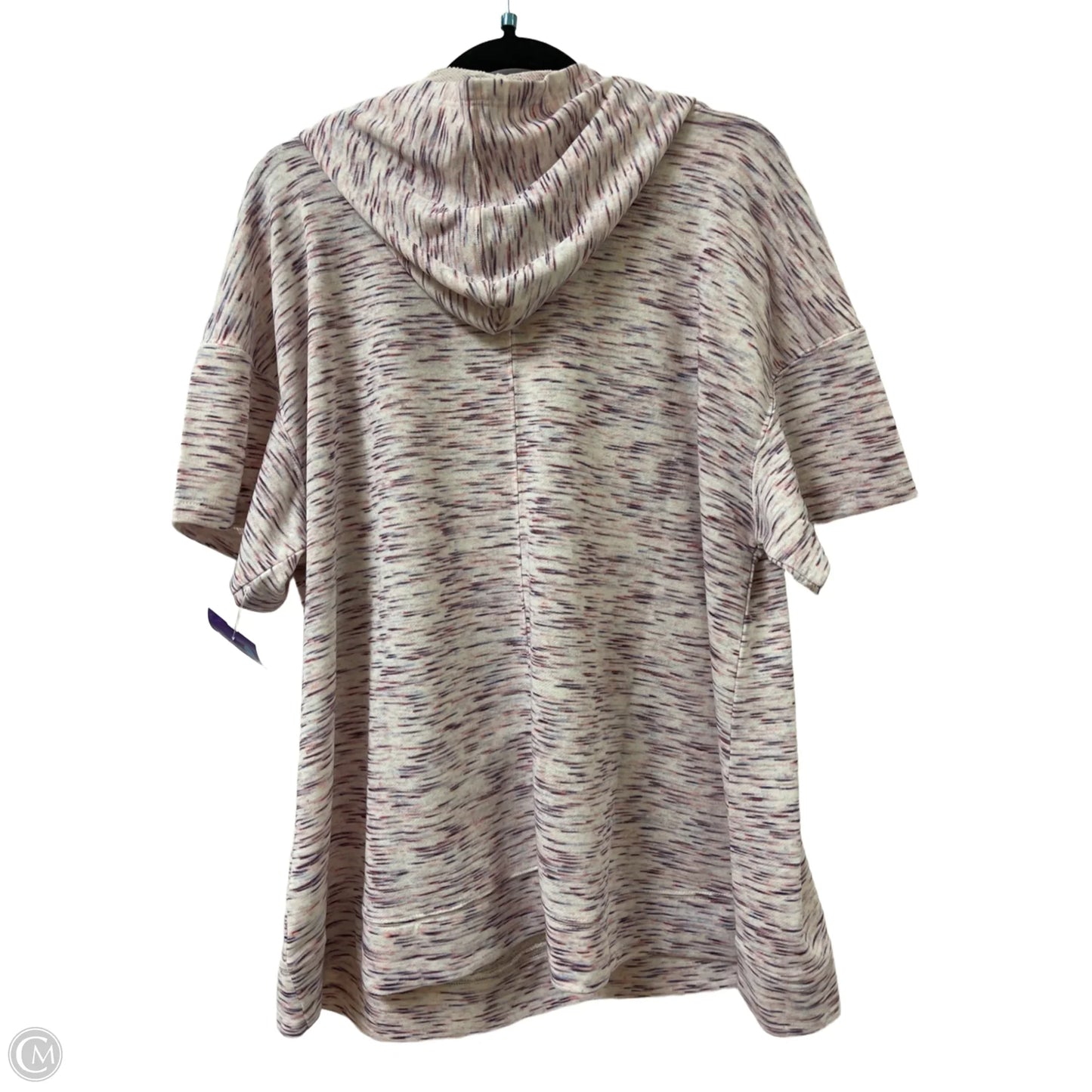 Sweater Short Sleeve By Livi Active In Pink, Size: 2x