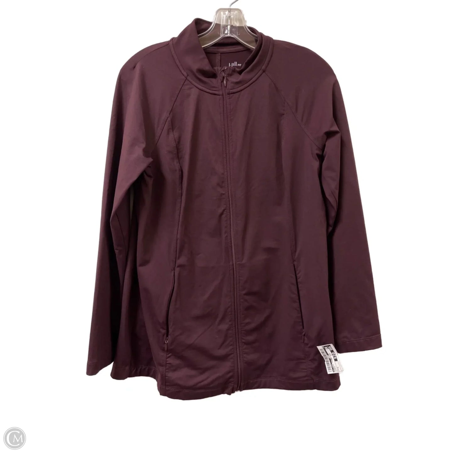 Athletic Jacket By J. Jill In Purple, Size: S