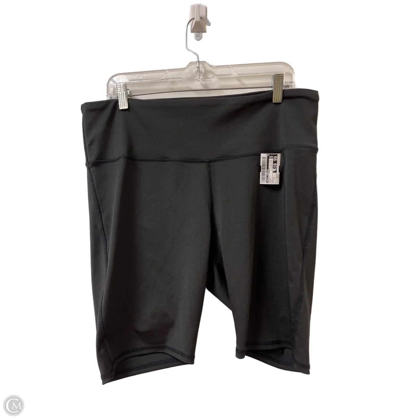 Athletic Shorts By Daisy Fuentes In Black, Size: 1x