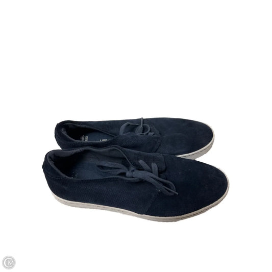 Shoes Sneakers By Clarks In Navy, Size: 9.5