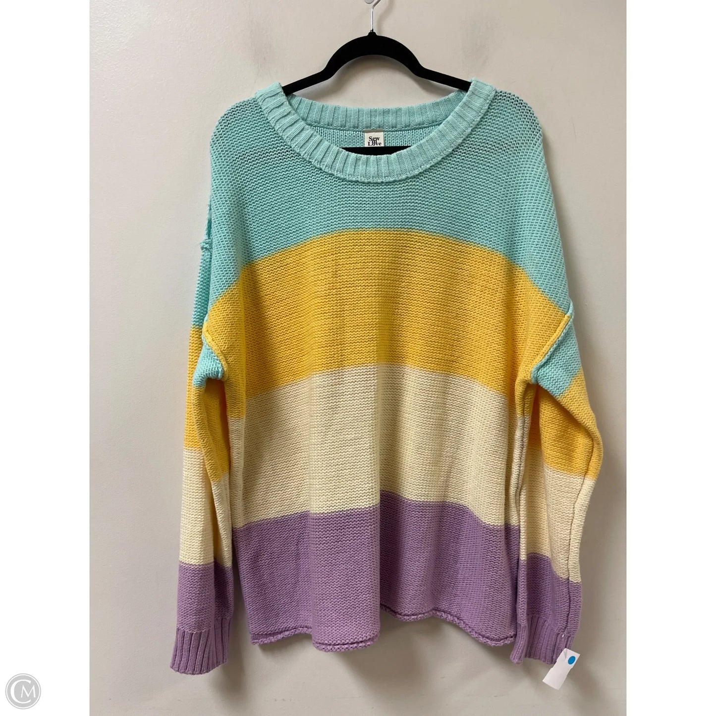 Sweater By Sew In Love In Multi-colored, Size: 3x