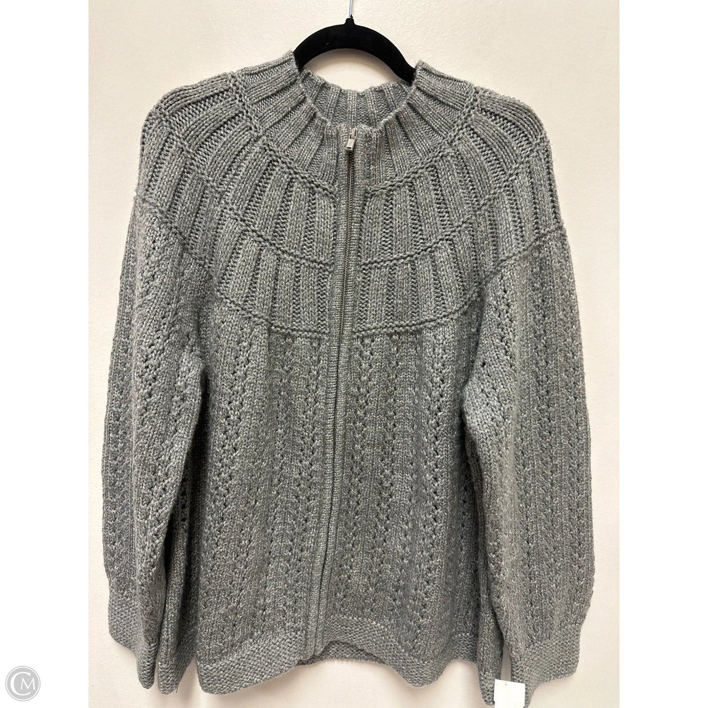 Jacket Other By Talbots In Grey, Size: 3x