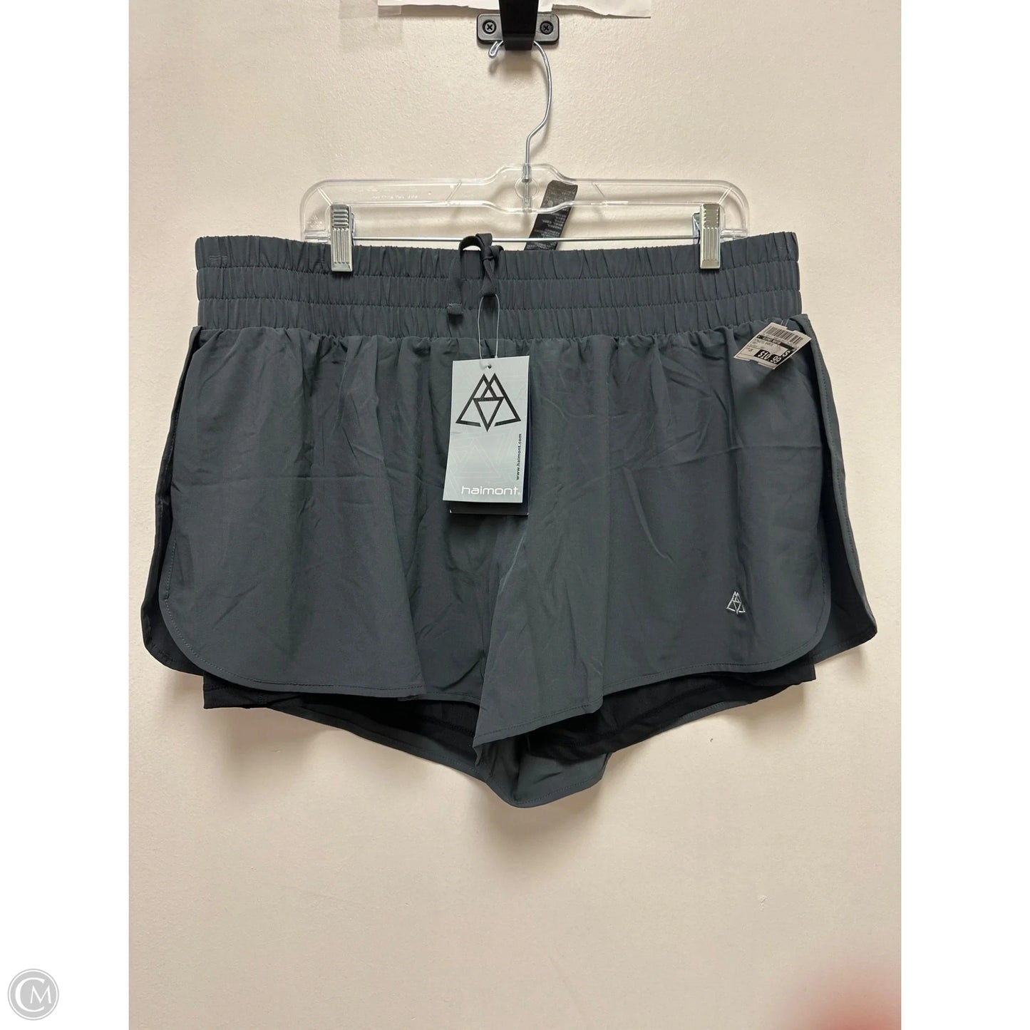Athletic Shorts By Clothes Mentor In Grey, Size: 2x