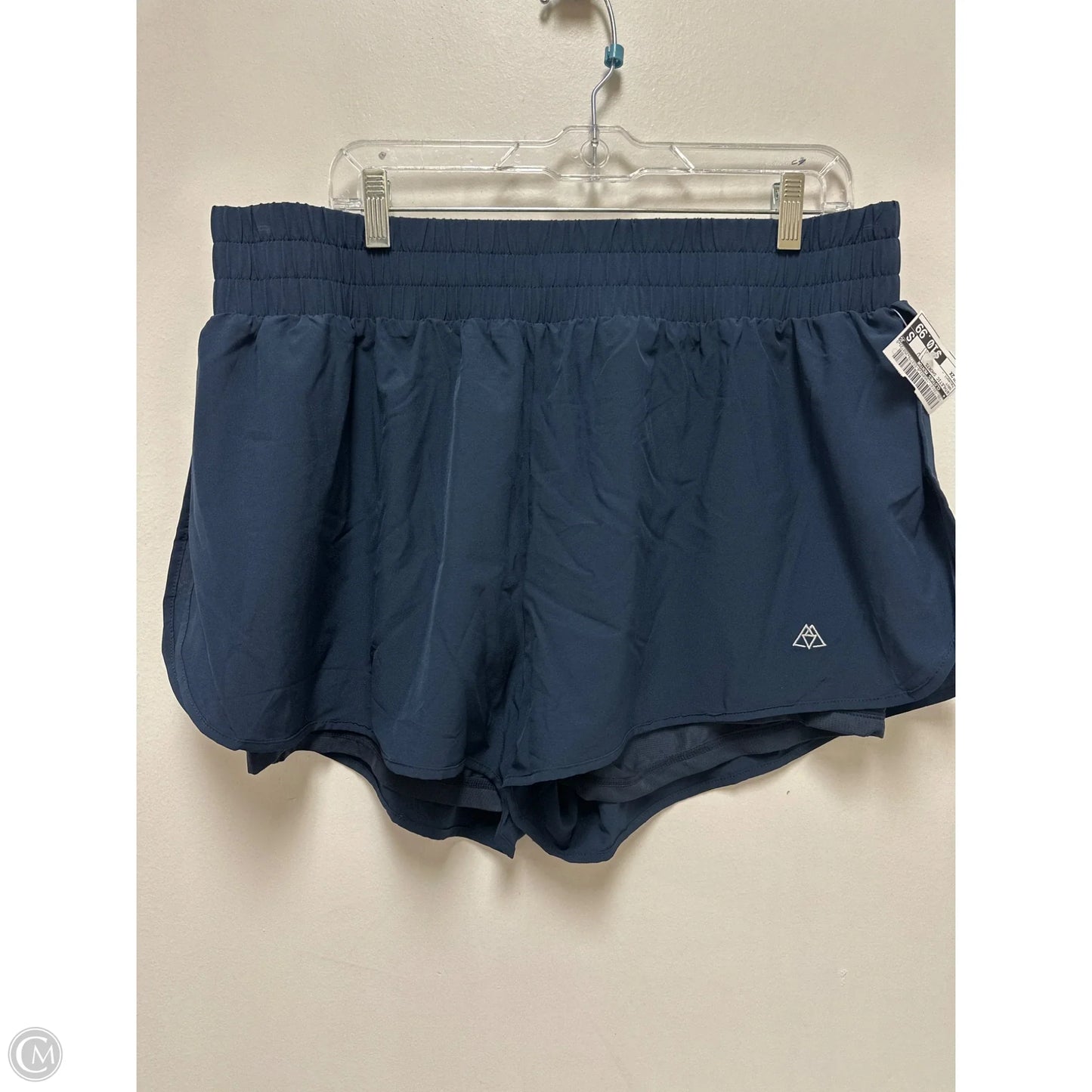 Athletic Shorts By Clothes Mentor In Navy, Size: 2x