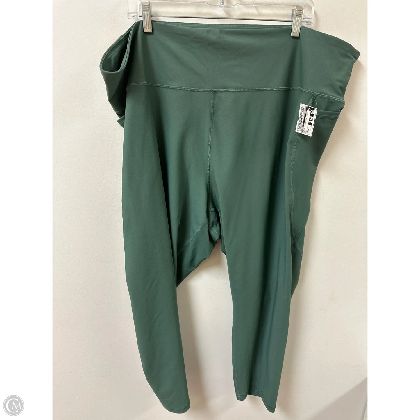 Athletic Leggings By Old Navy In Green, Size: 4x