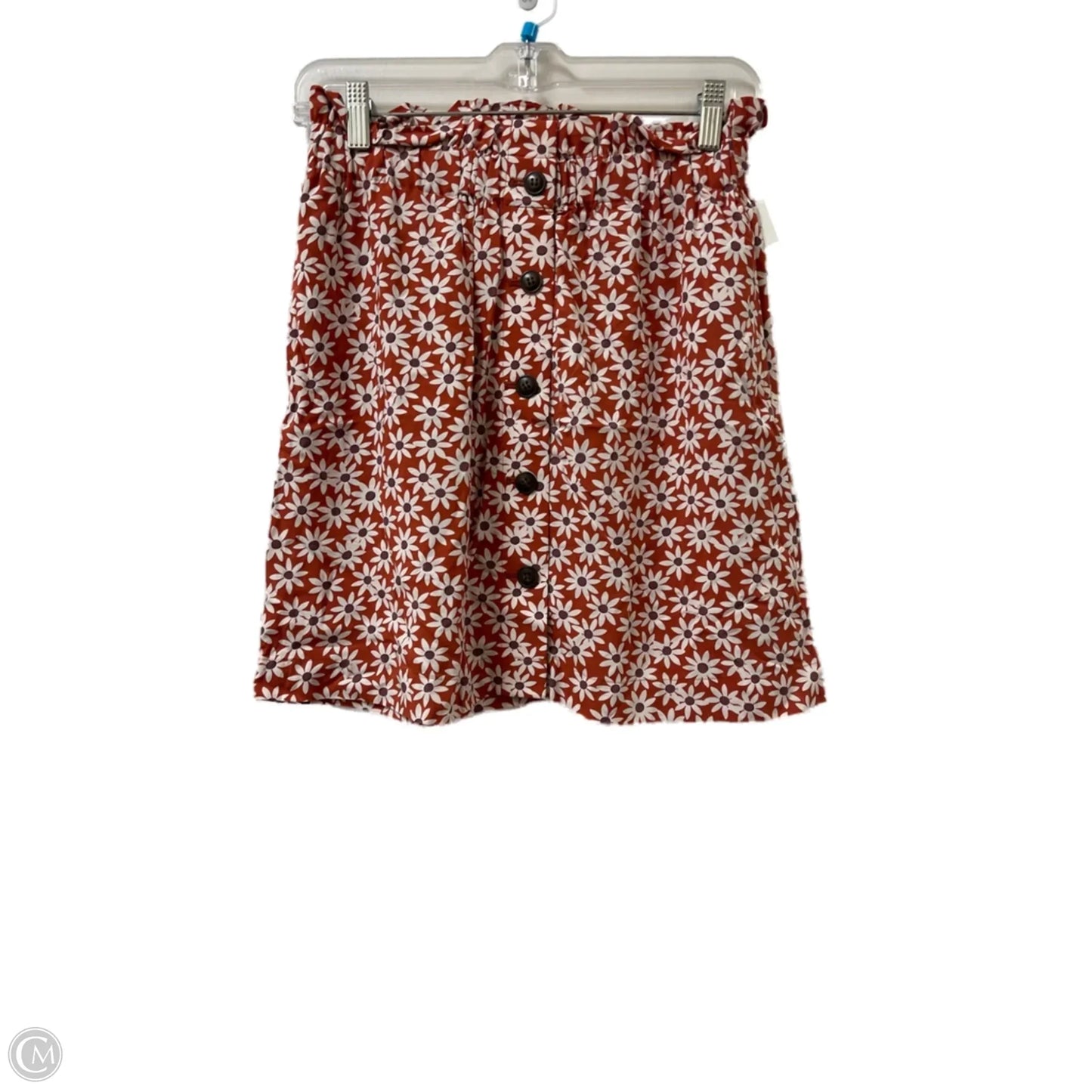 Skirt Mini & Short By Madewell In Floral Print, Size: Xs