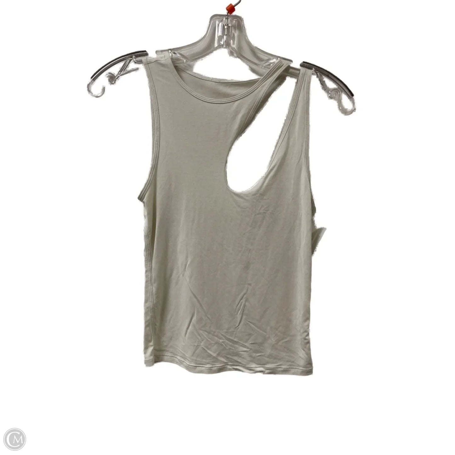 Athletic Tank Top By Lululemon In Cream, Size: Xs