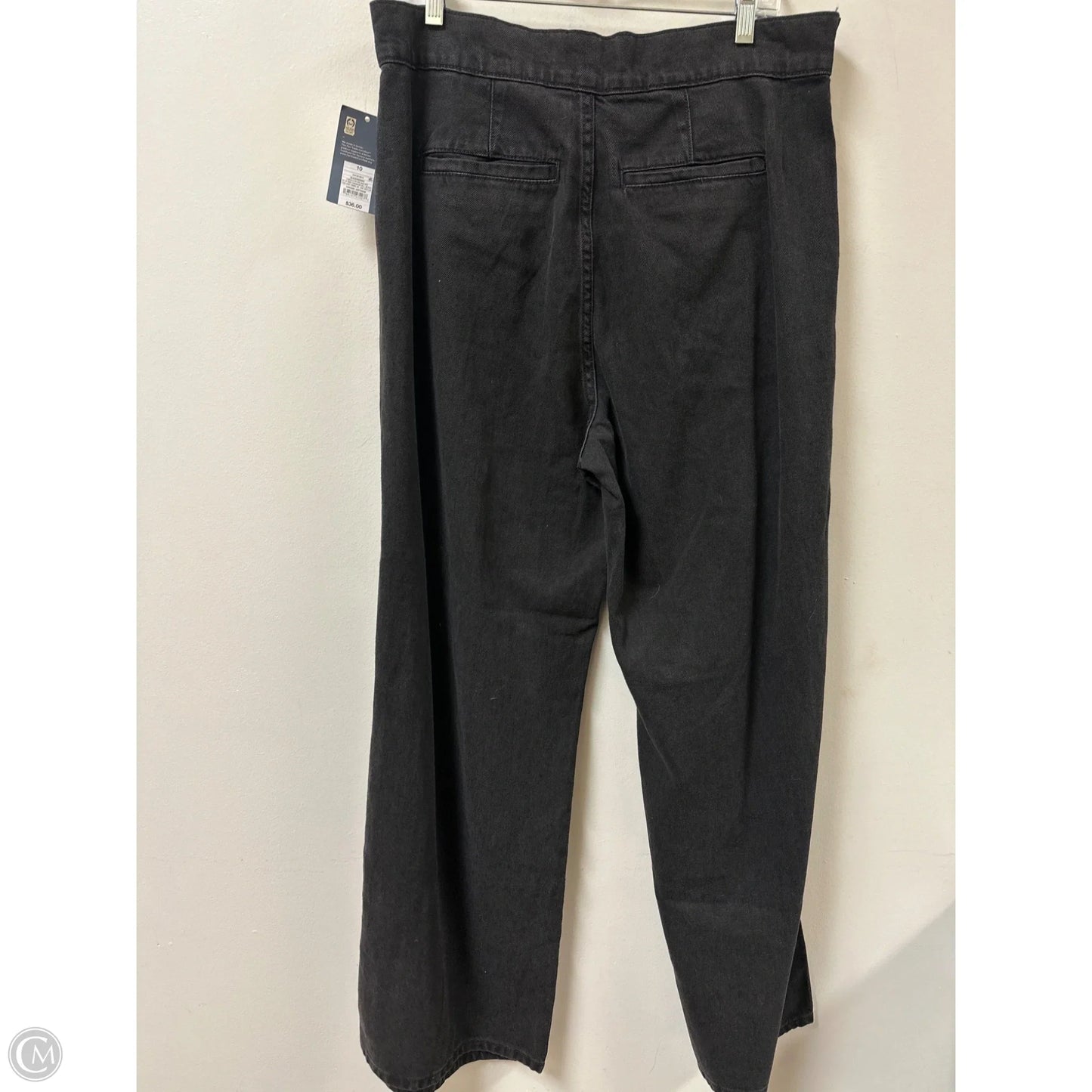 Jeans Wide Leg By Universal Thread In Black, Size: 10