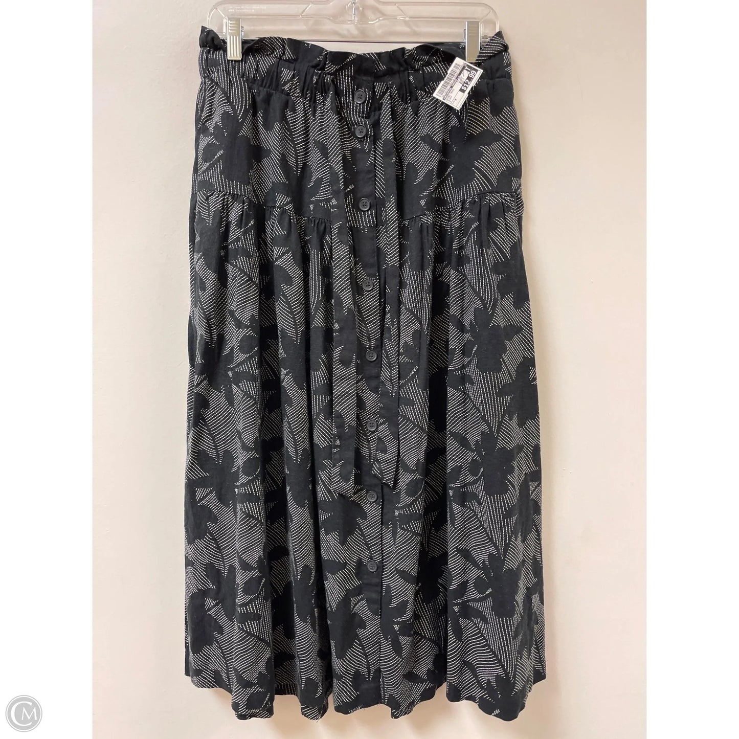 Skirt Maxi By Universal Thread In Black, Size: M