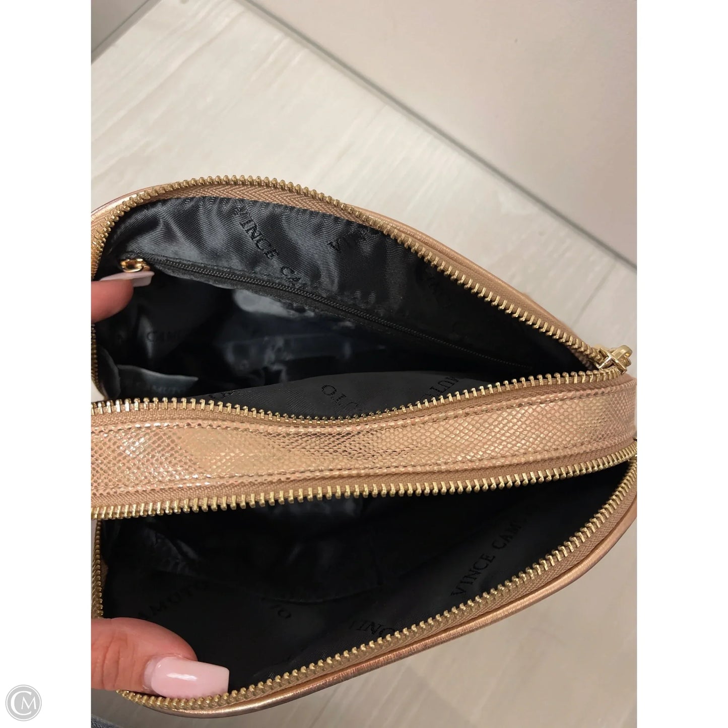 Makeup Bag By Vince Camuto, Size: Small