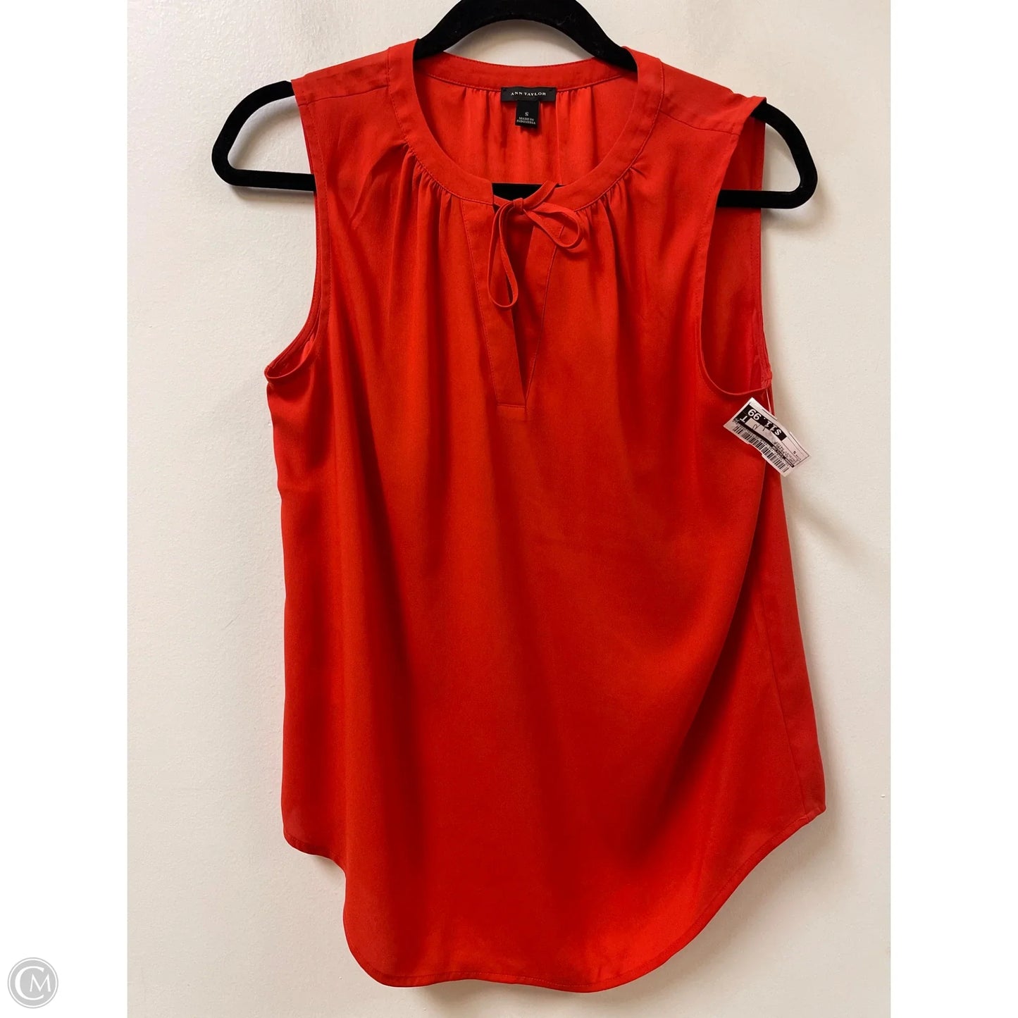 Top Sleeveless By Ann Taylor In Paisley Print, Size: S