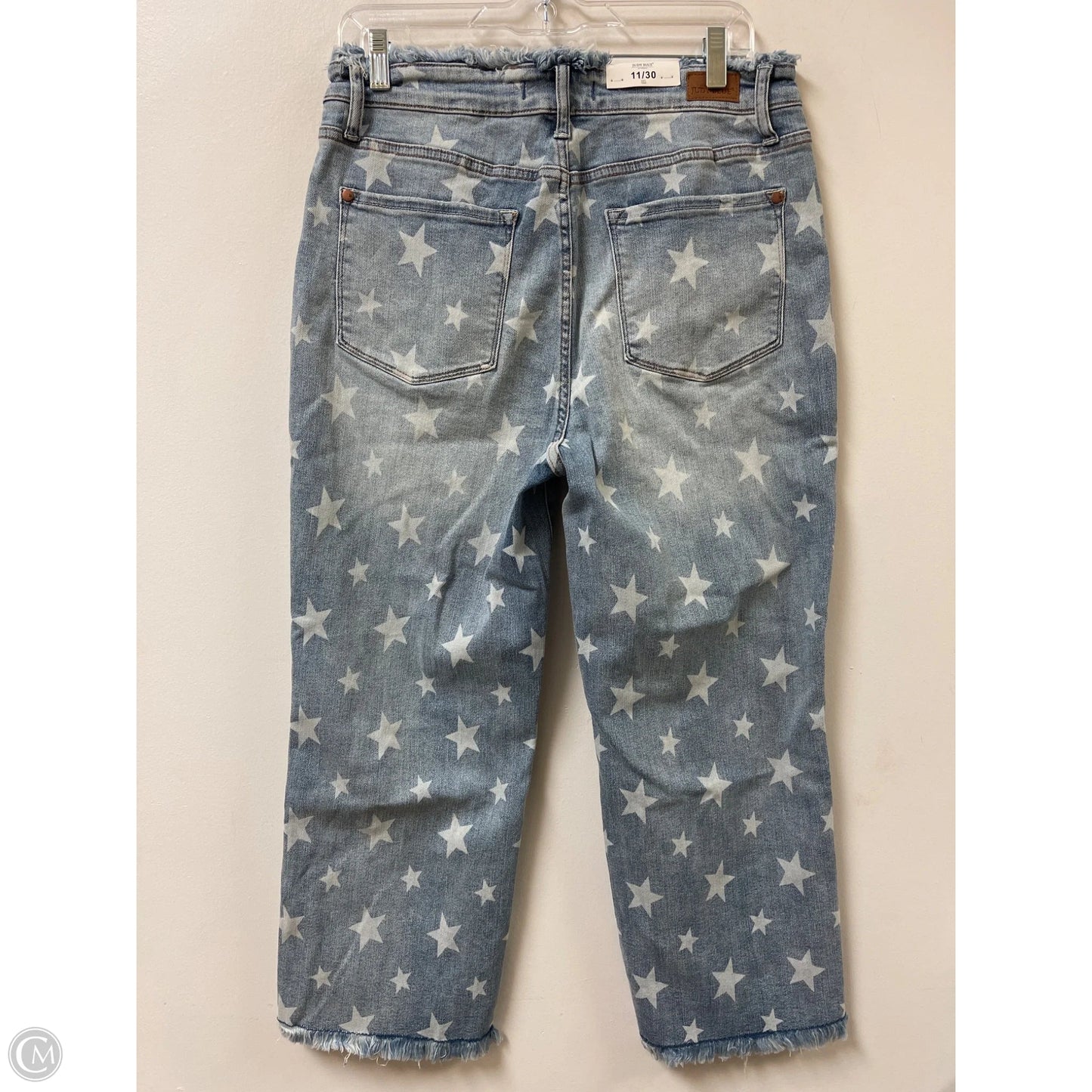 Jeans Straight By Judy Blue In Blue Denim, Size: 10