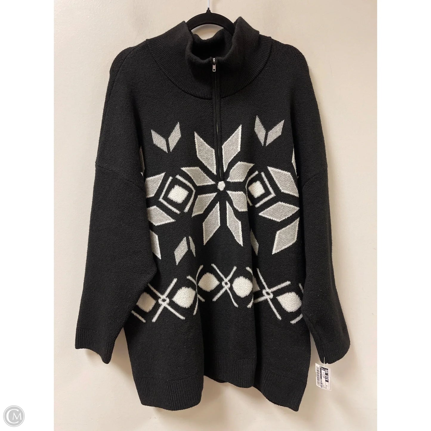 Sweater By Lane Bryant In Black, Size: 3x
