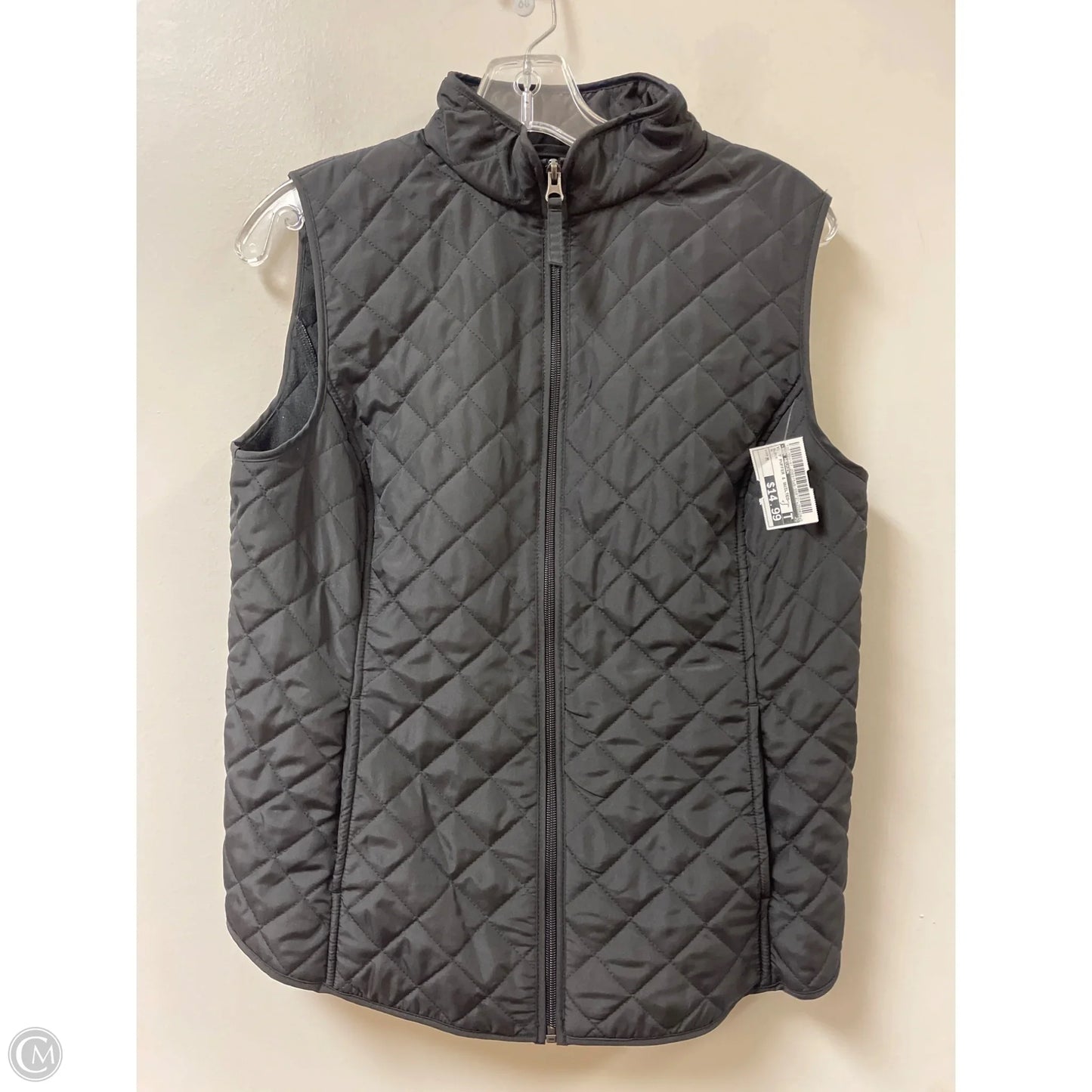 Vest Puffer & Quilted By Van Heusen In Black, Size: M