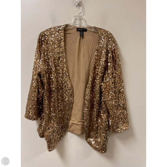Blazer By Inc In Gold, Size: 3x