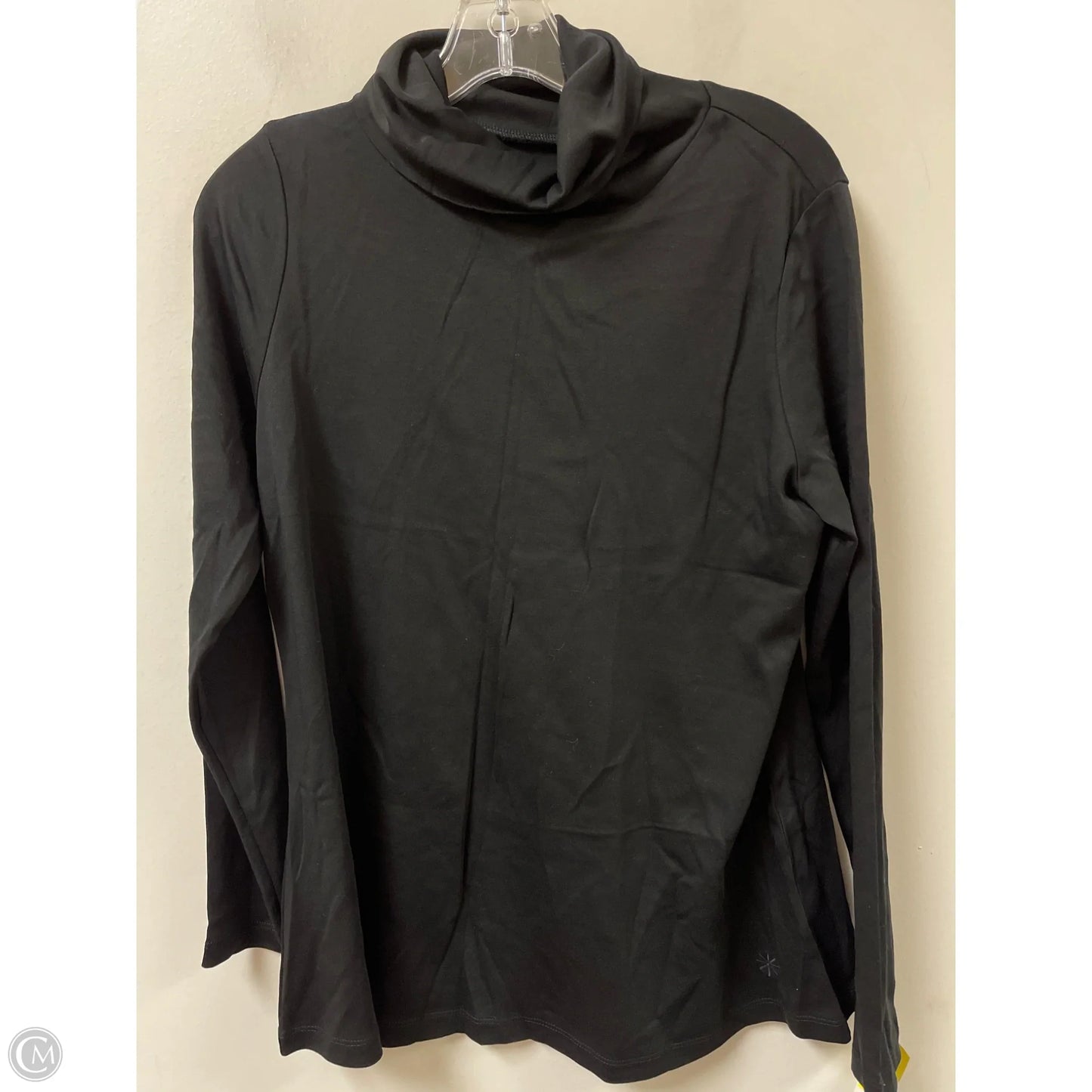 Top Long Sleeve By Isaac Mizrahi Live Qvc In Black, Size: M