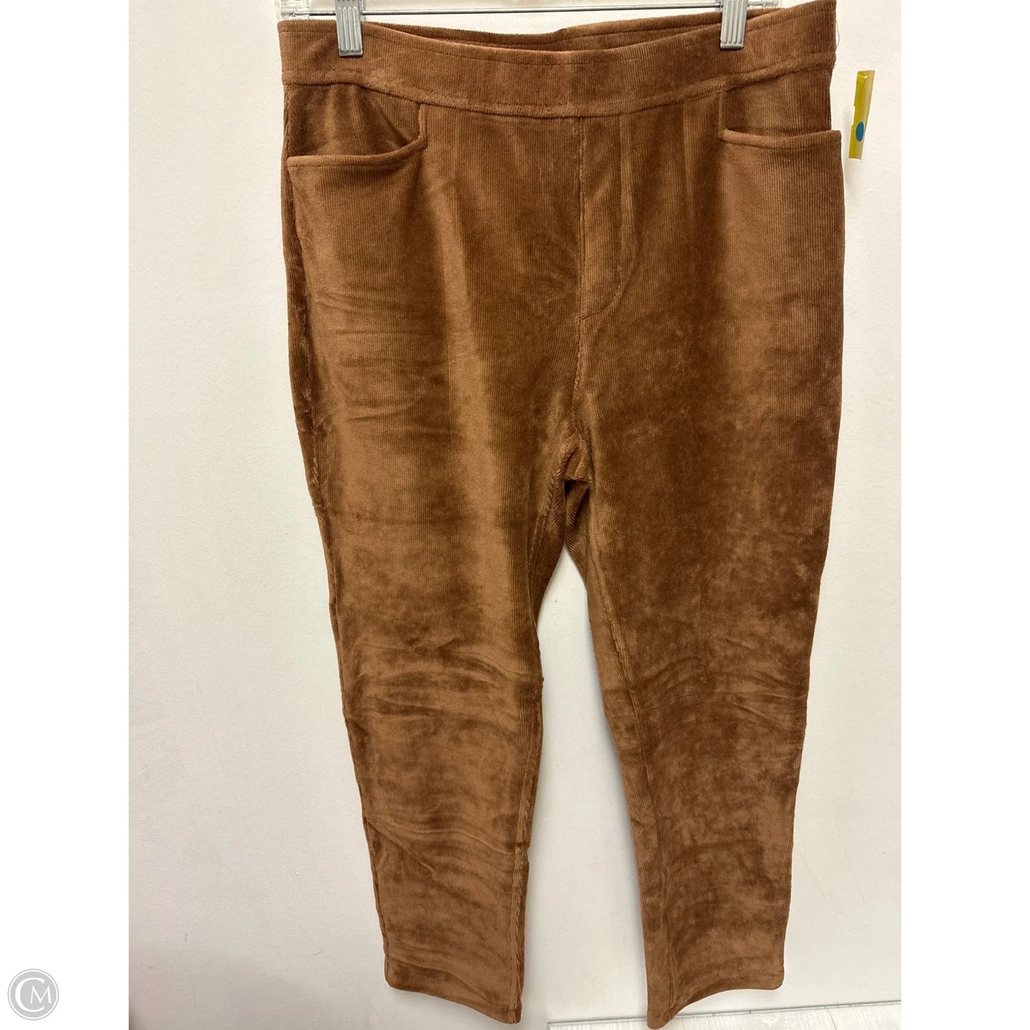 Pants Leggings By Susan Graver In Brown, Size: M