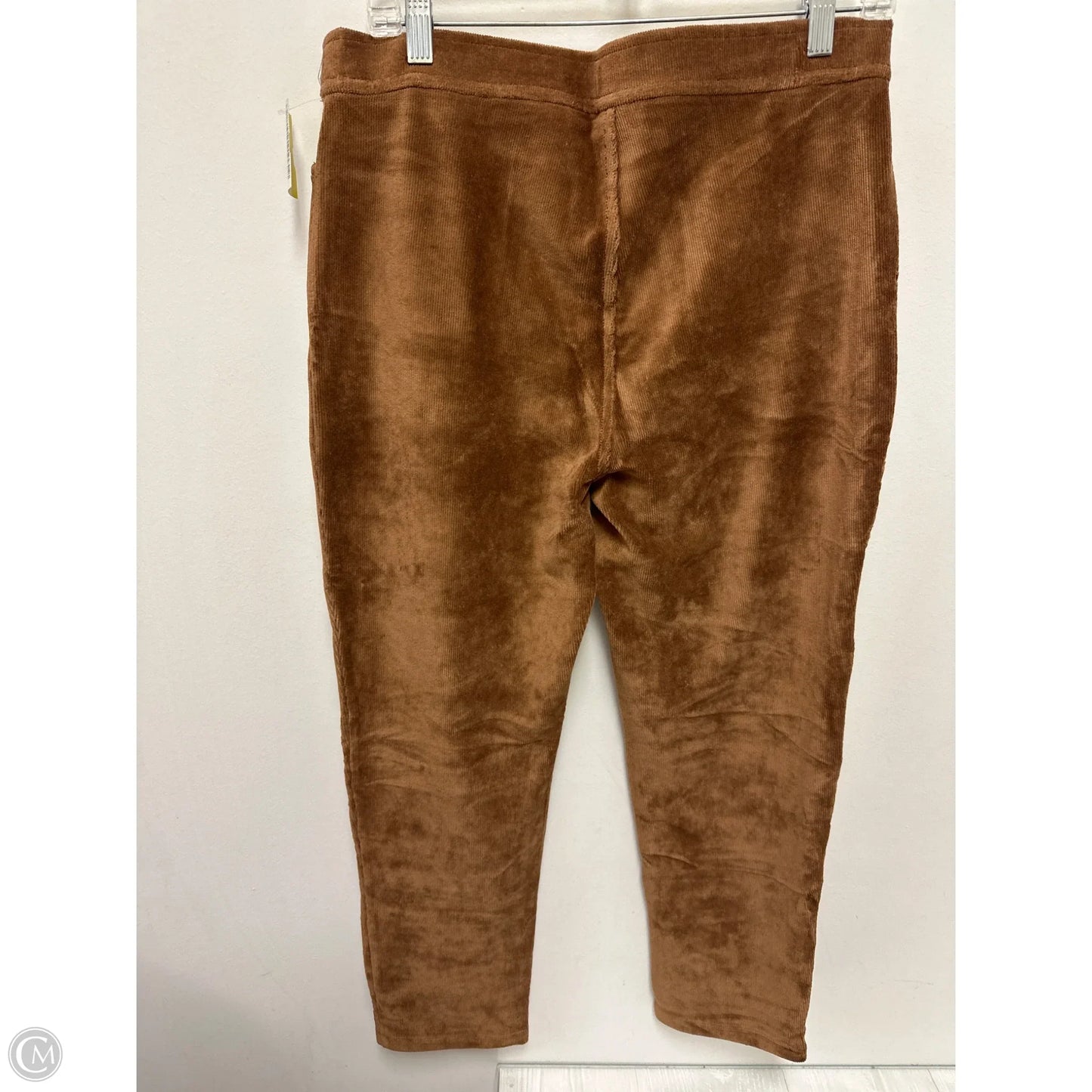 Pants Leggings By Susan Graver In Brown, Size: M