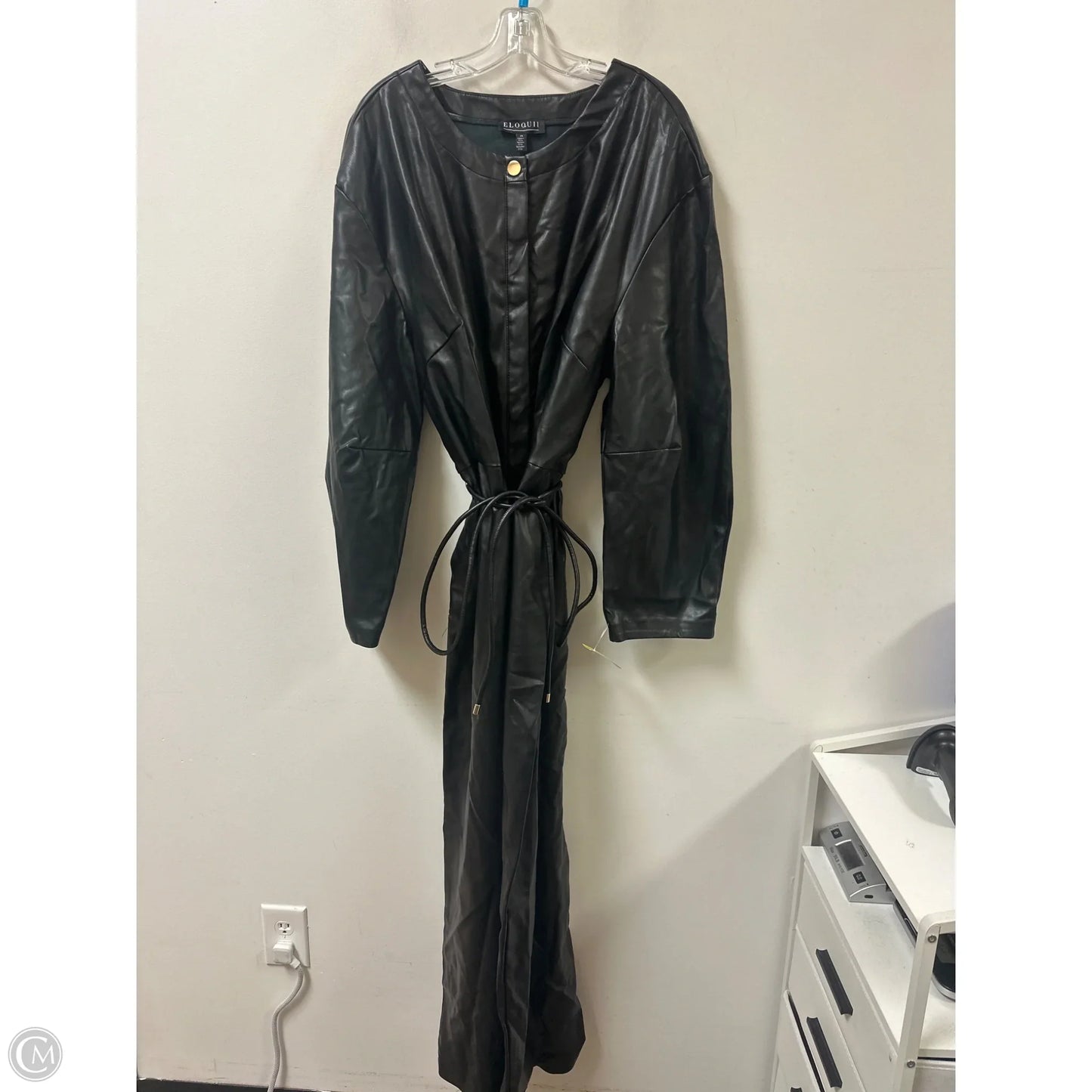Jumpsuit By Eloquii In Black, Size: 3x